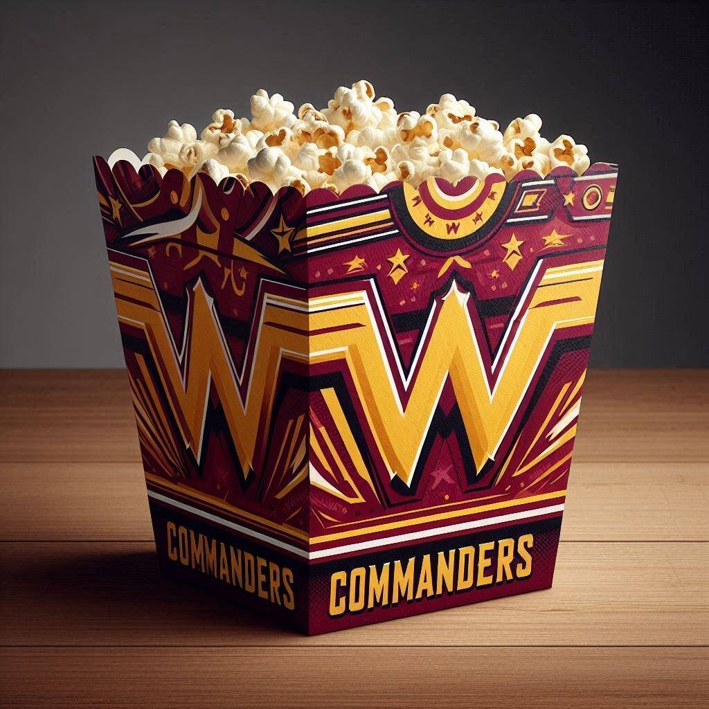 NFL Game Day Popcorn Bucket