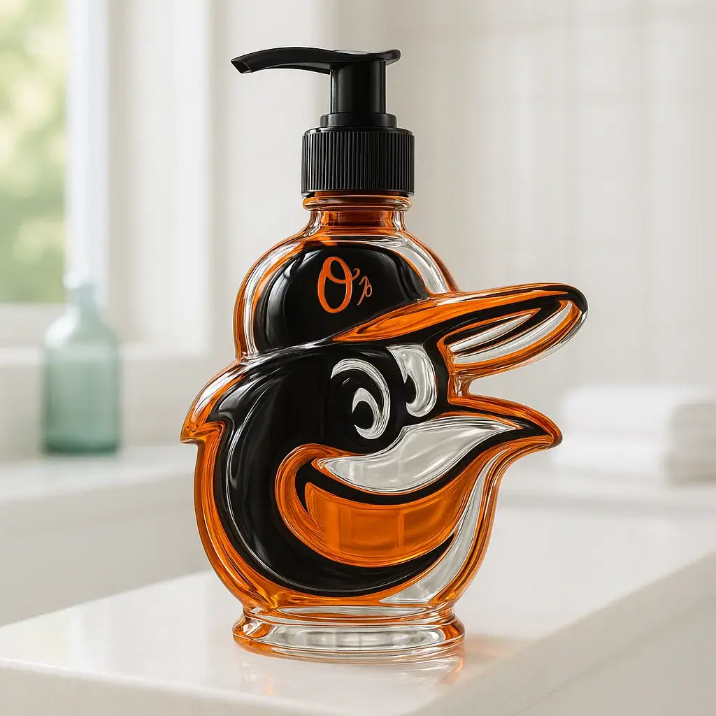 Baseball Team LOGO Soap Dispenser Bottle