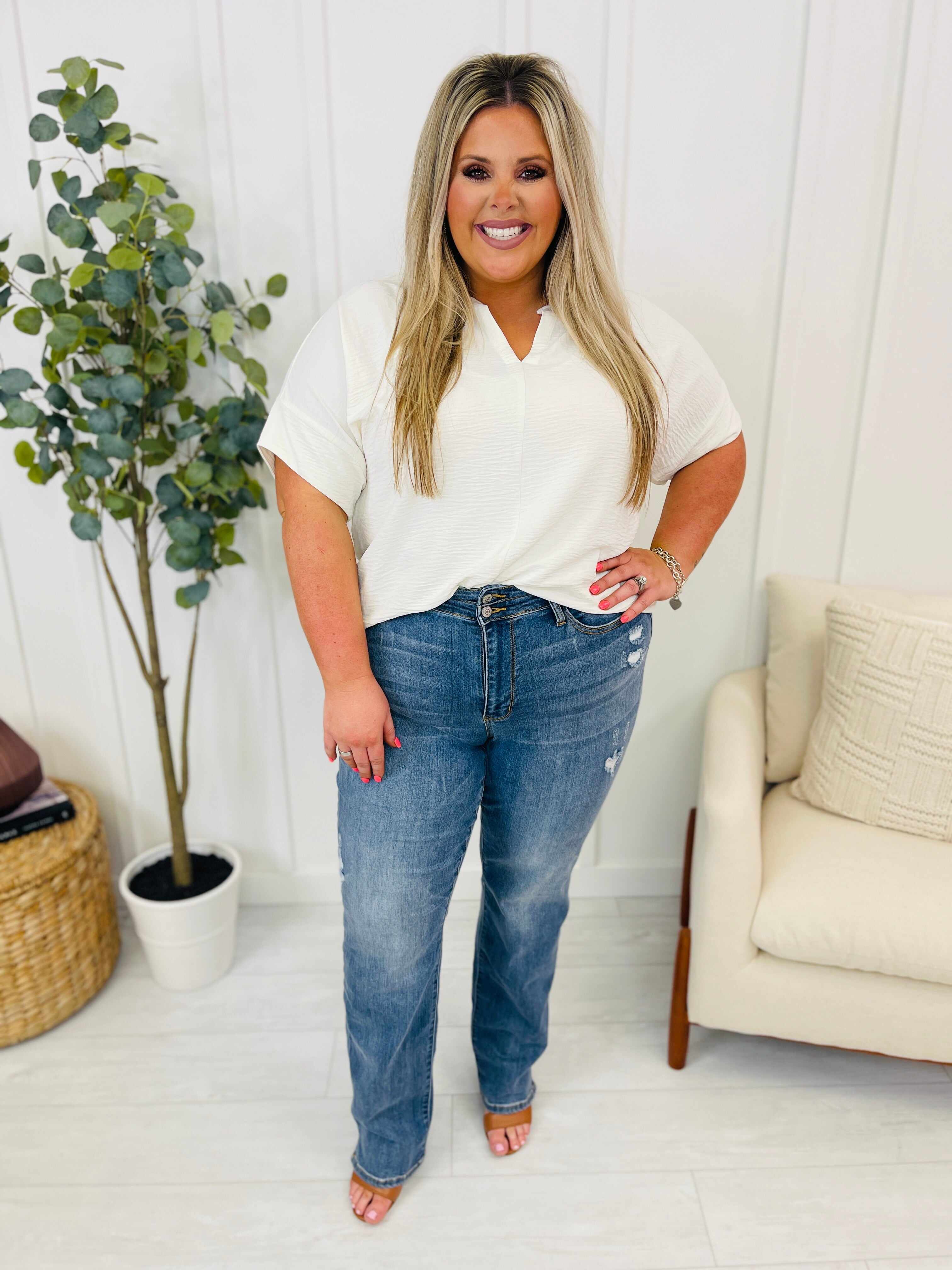 REG/CURVY Make It a Double Straight Jeans