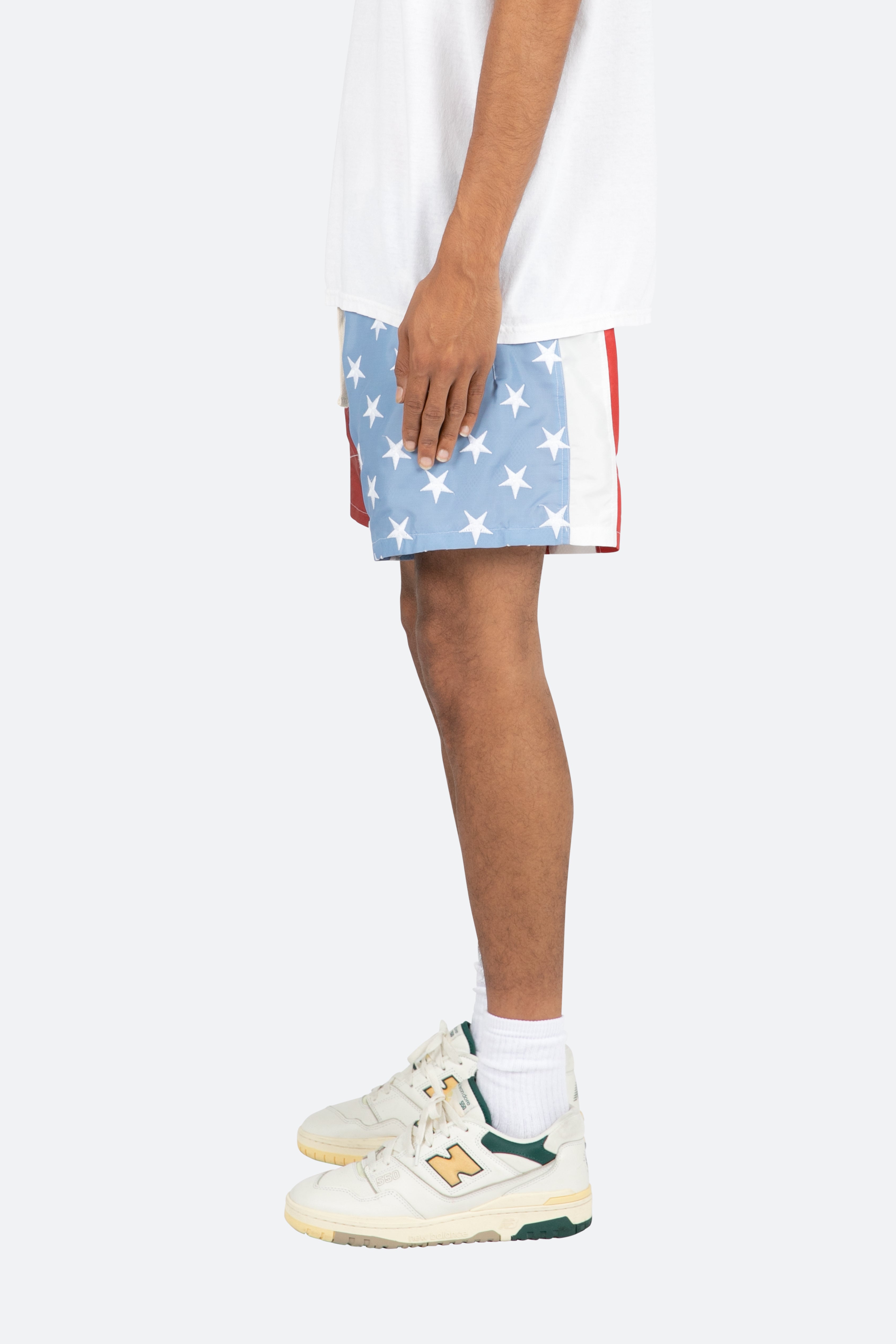 Flag Shorts - Red/White/Blue