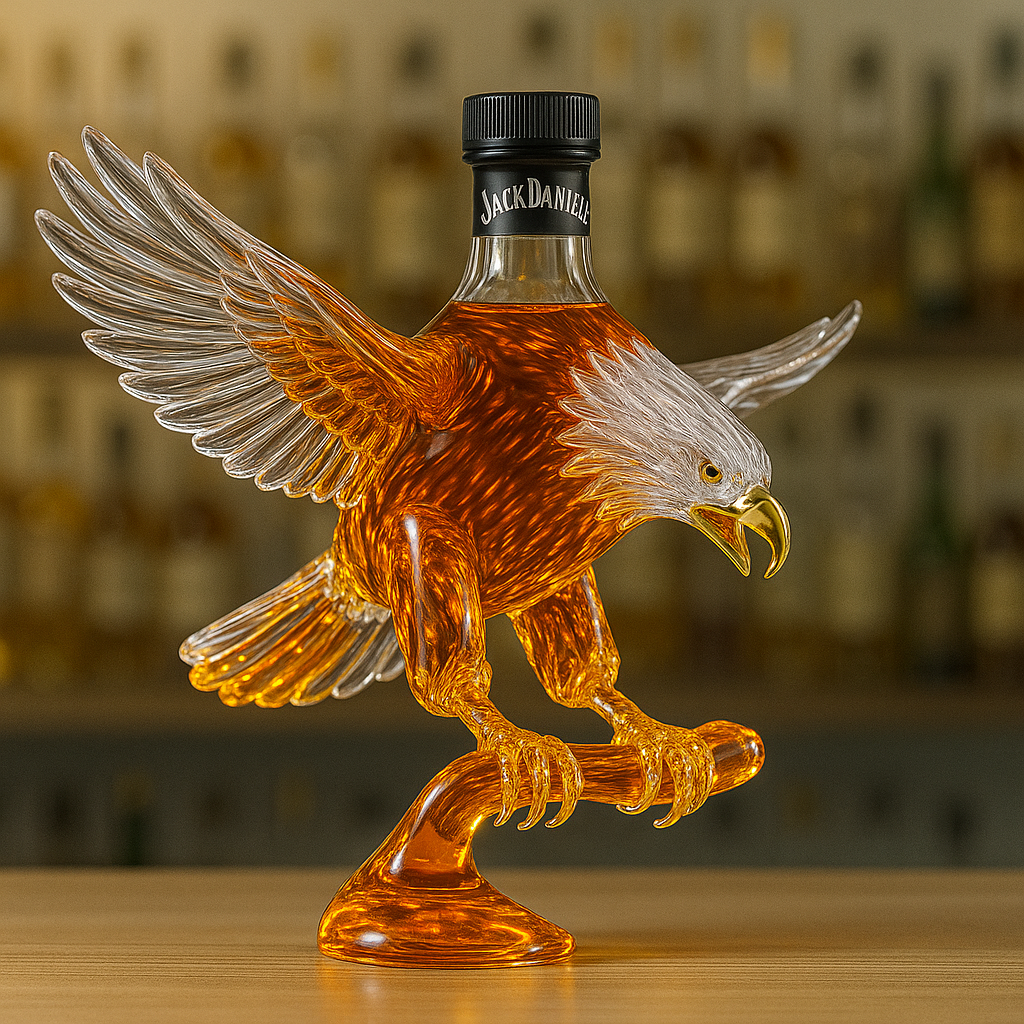 Bald Eagle Whiskey Bottle
