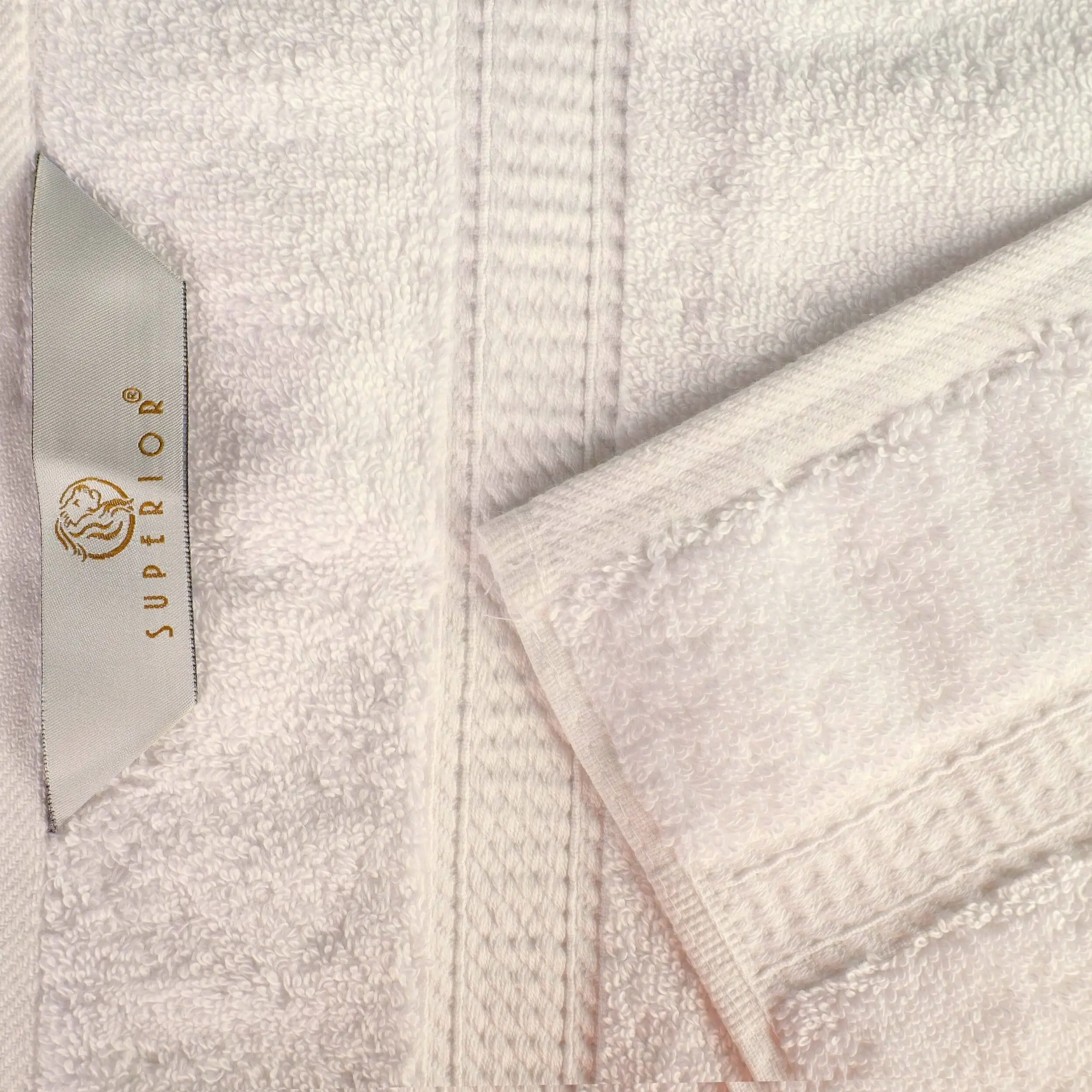 Superior Egyptian Cotton Pile Heavyweight Bath Towel Set of 4