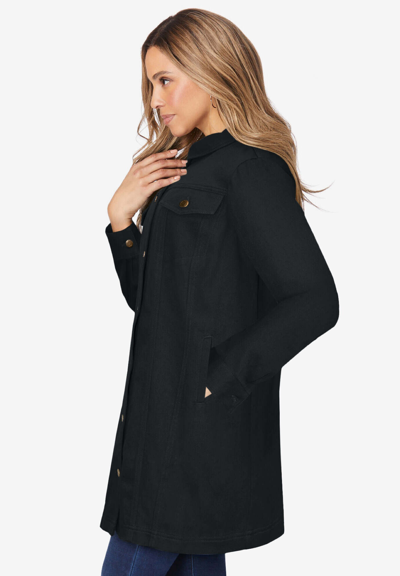 Long Denim Jacket