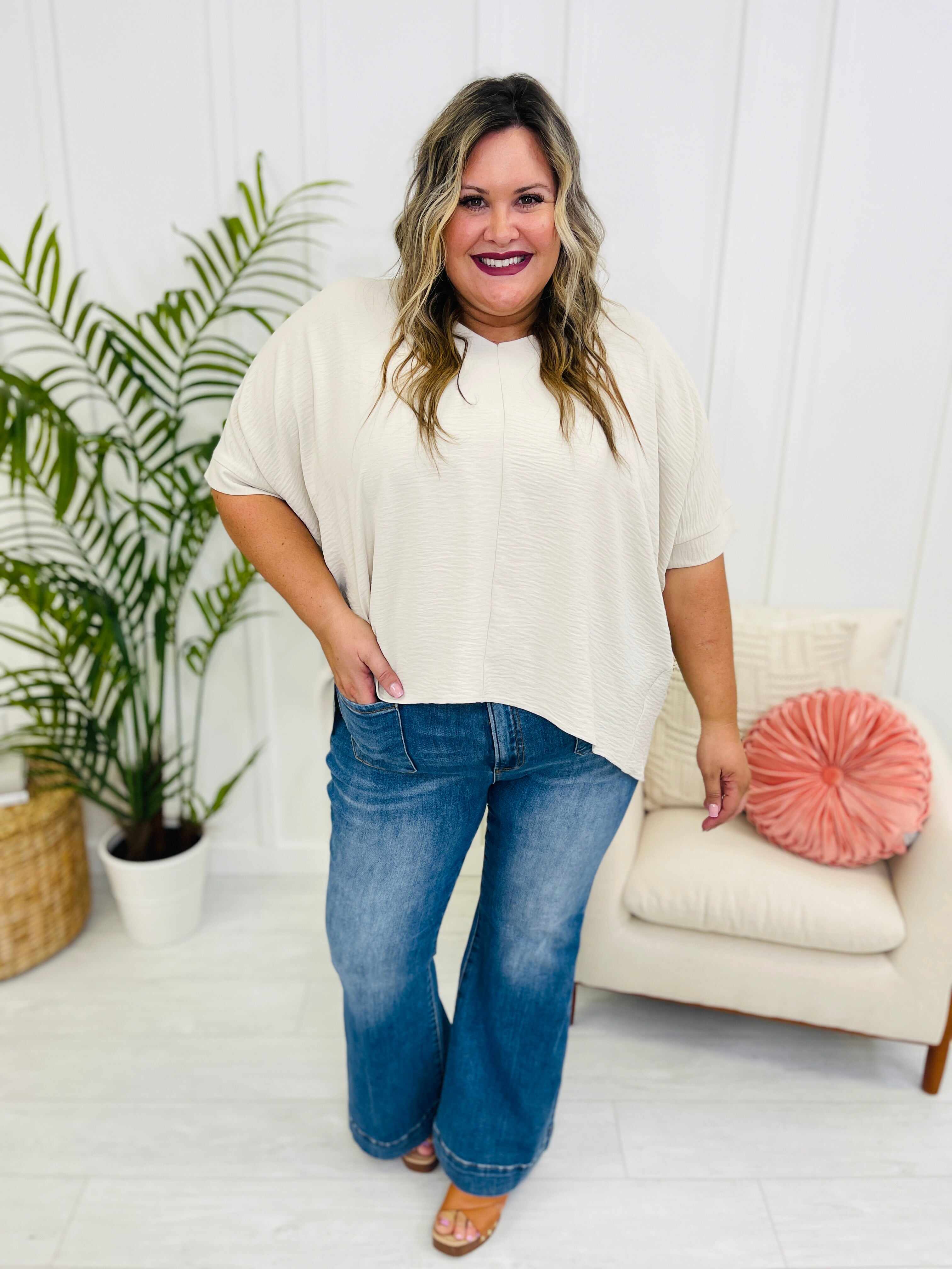 Risen REG/CURVY Belle of the Ball Bell Bottom Jeans