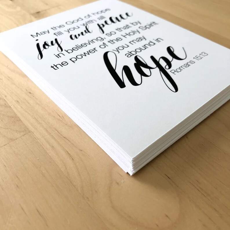 Bible Cards | Inspirational Decorations to Brighten the Soul
