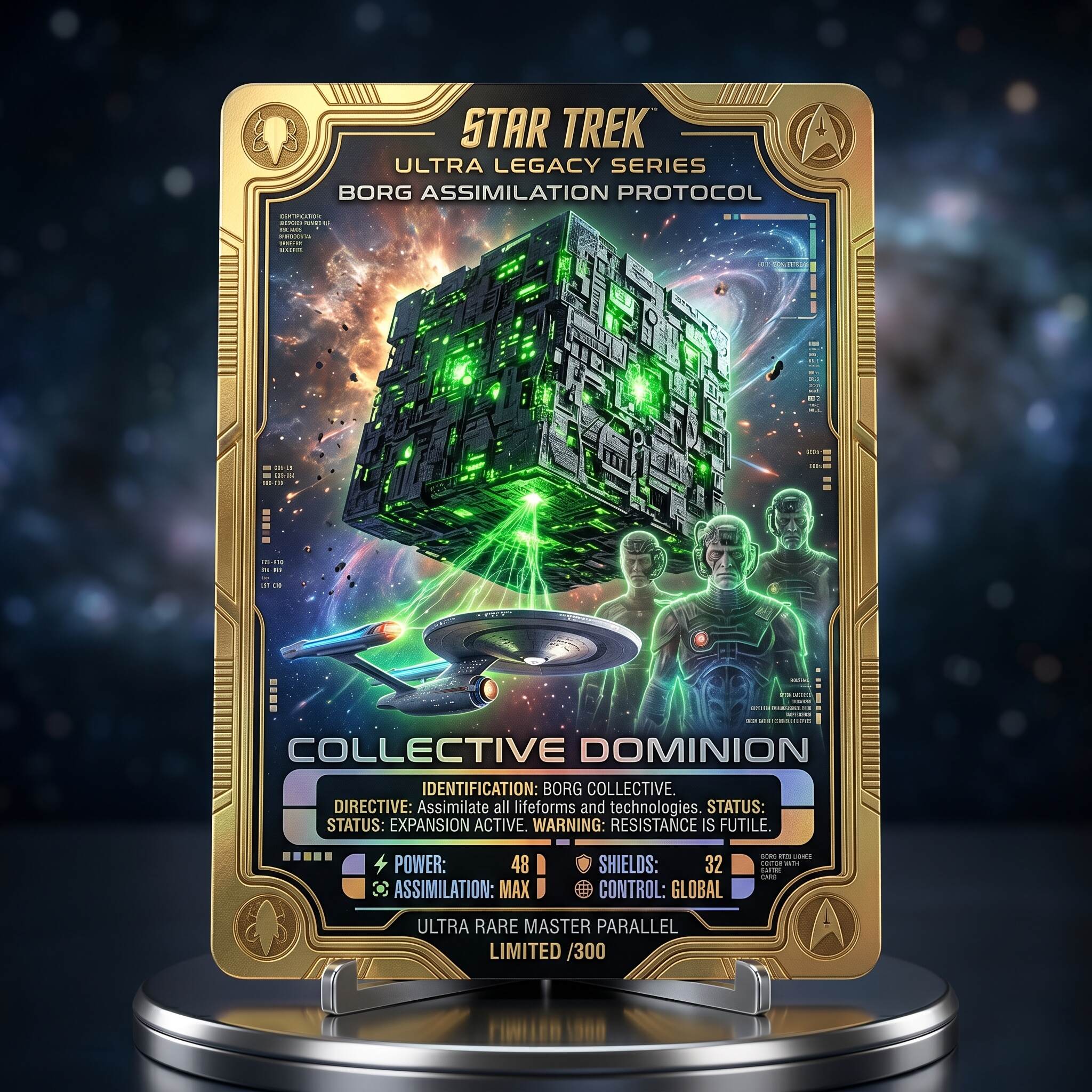 Star Trek 60th Anniversary Collector Card Box