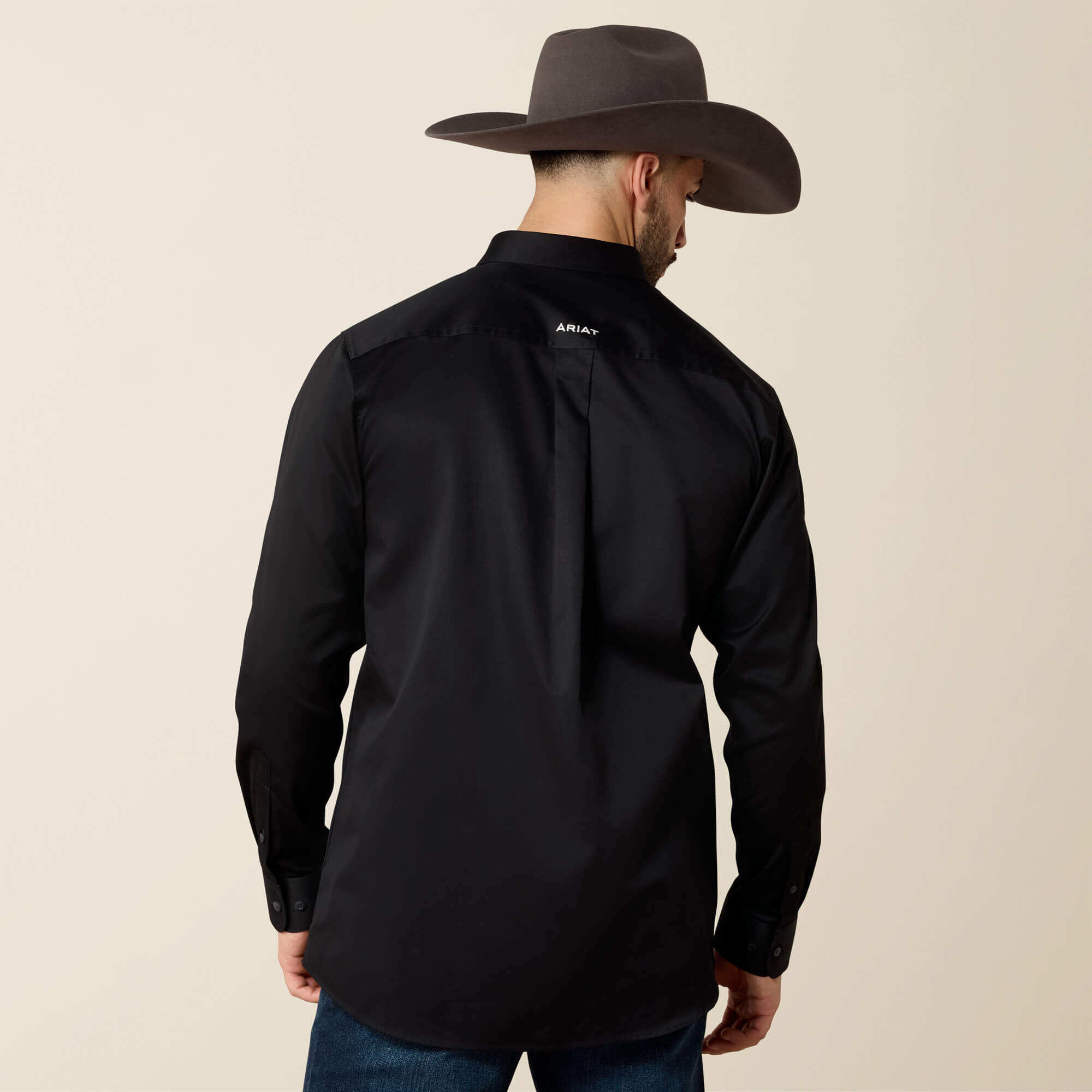 Team Logo Twill Fitted Shirt