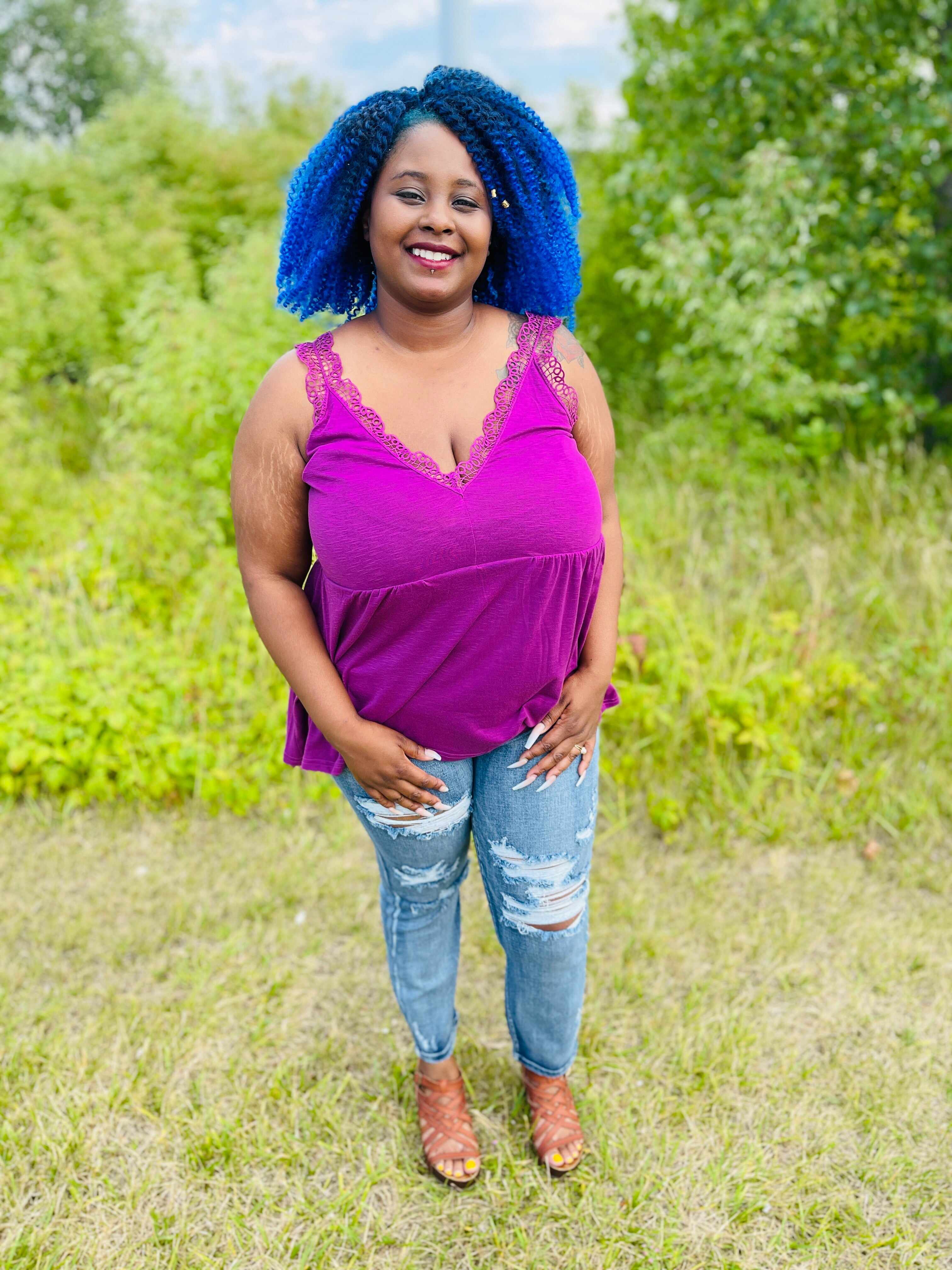 Plus/Reg Grainy Goddess Boyfriend Jeans
