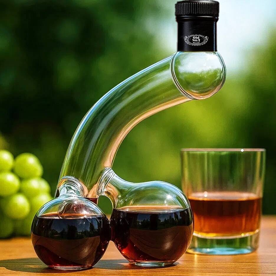 Funny whisky bottle