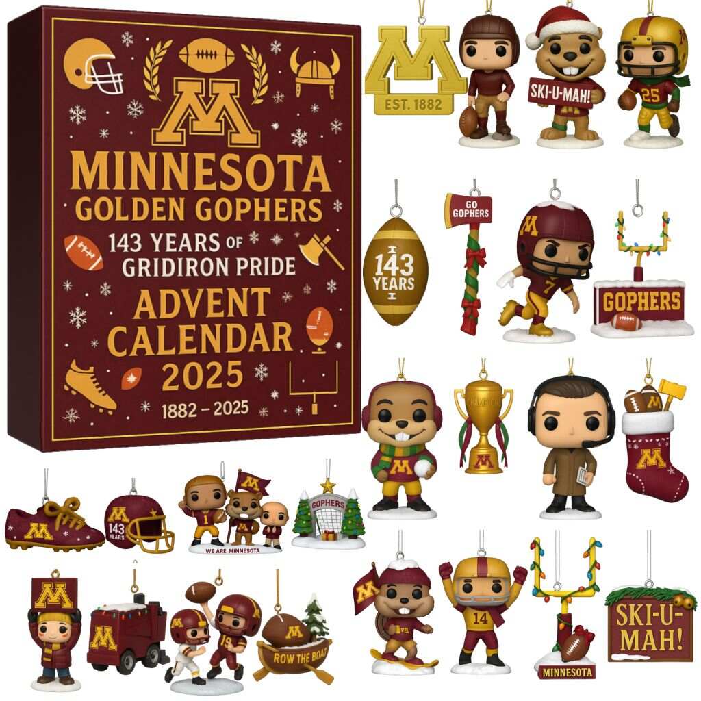 Minnesota Golden Gophers 143rd Anniversary Pop Advent Calendar