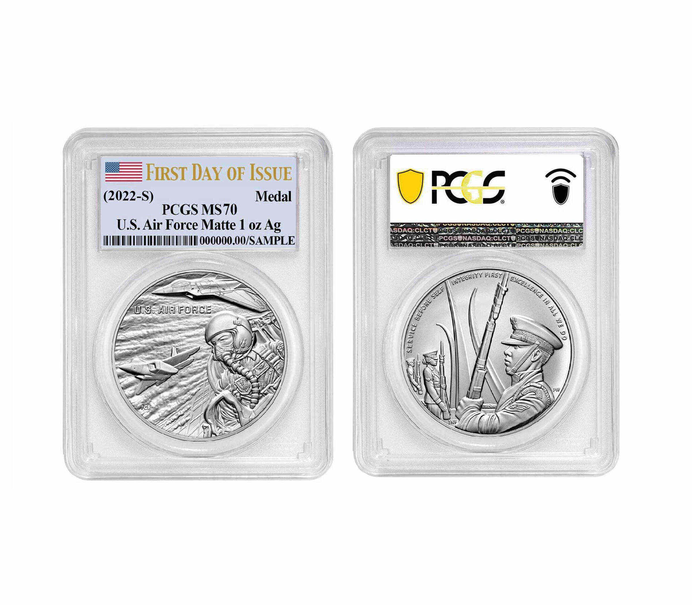 U.S. Air Force One-Ounce Silver Medal
