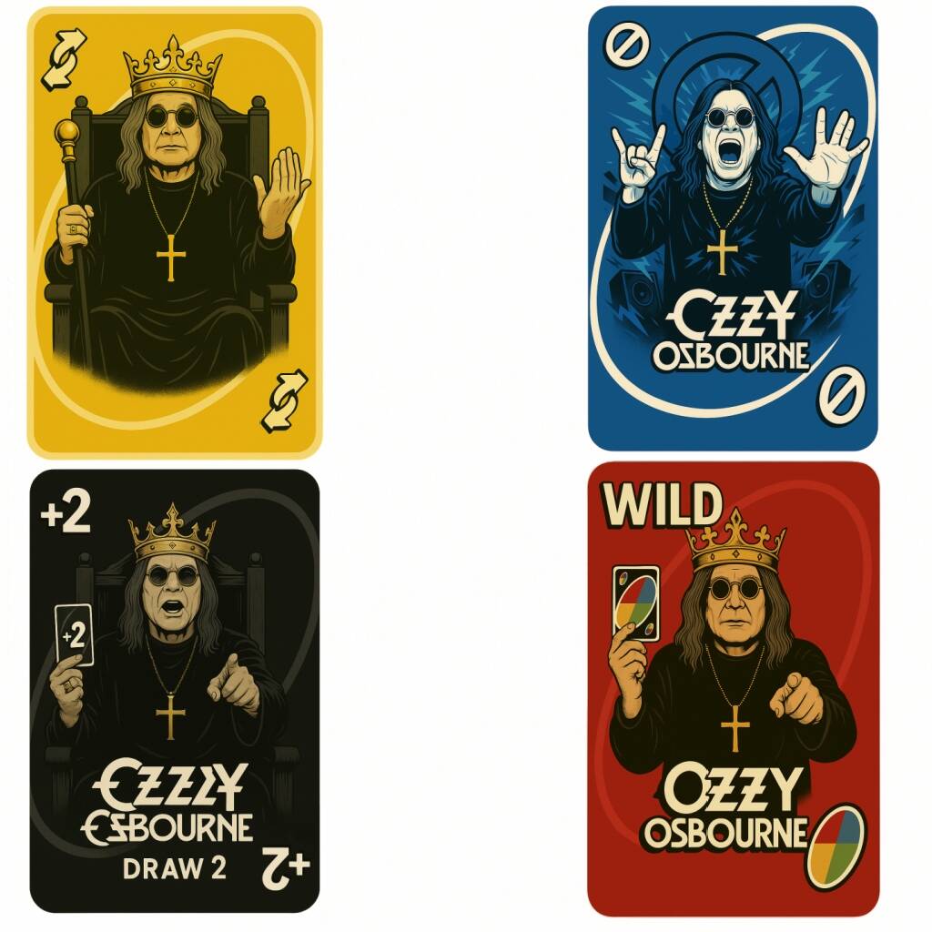 UNO Ozzy Osbourne Card Game