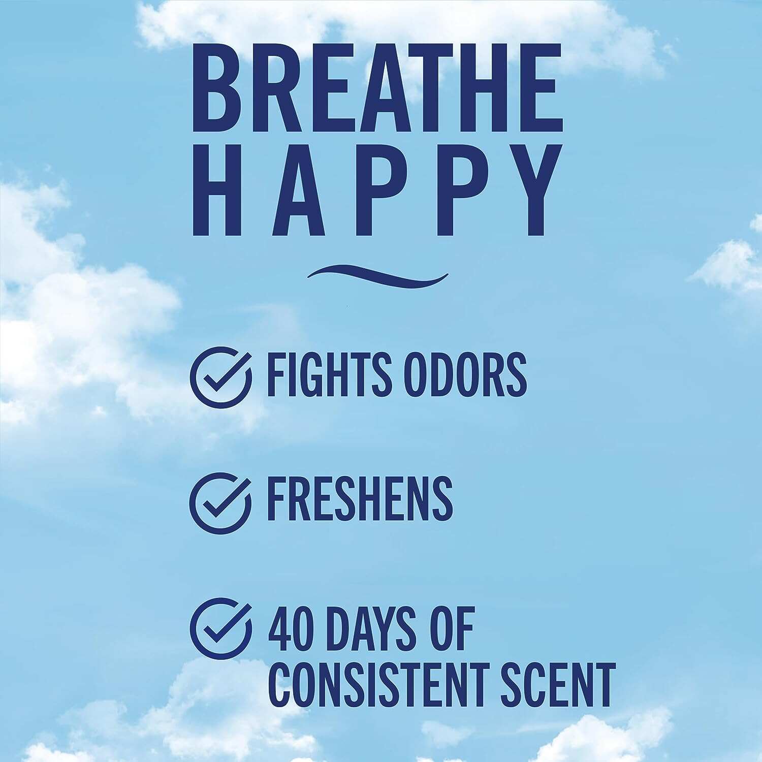 Febreze Car Air Fresheners, New Car Scent, Odor Eliminator for Strong Odors Car Vent Clips (2 Count)