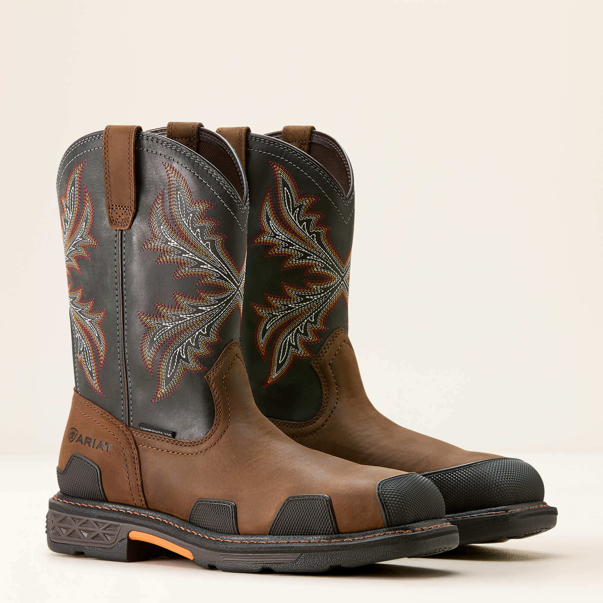 OverDrive Wide Square Toe Composite Toe Work Boot