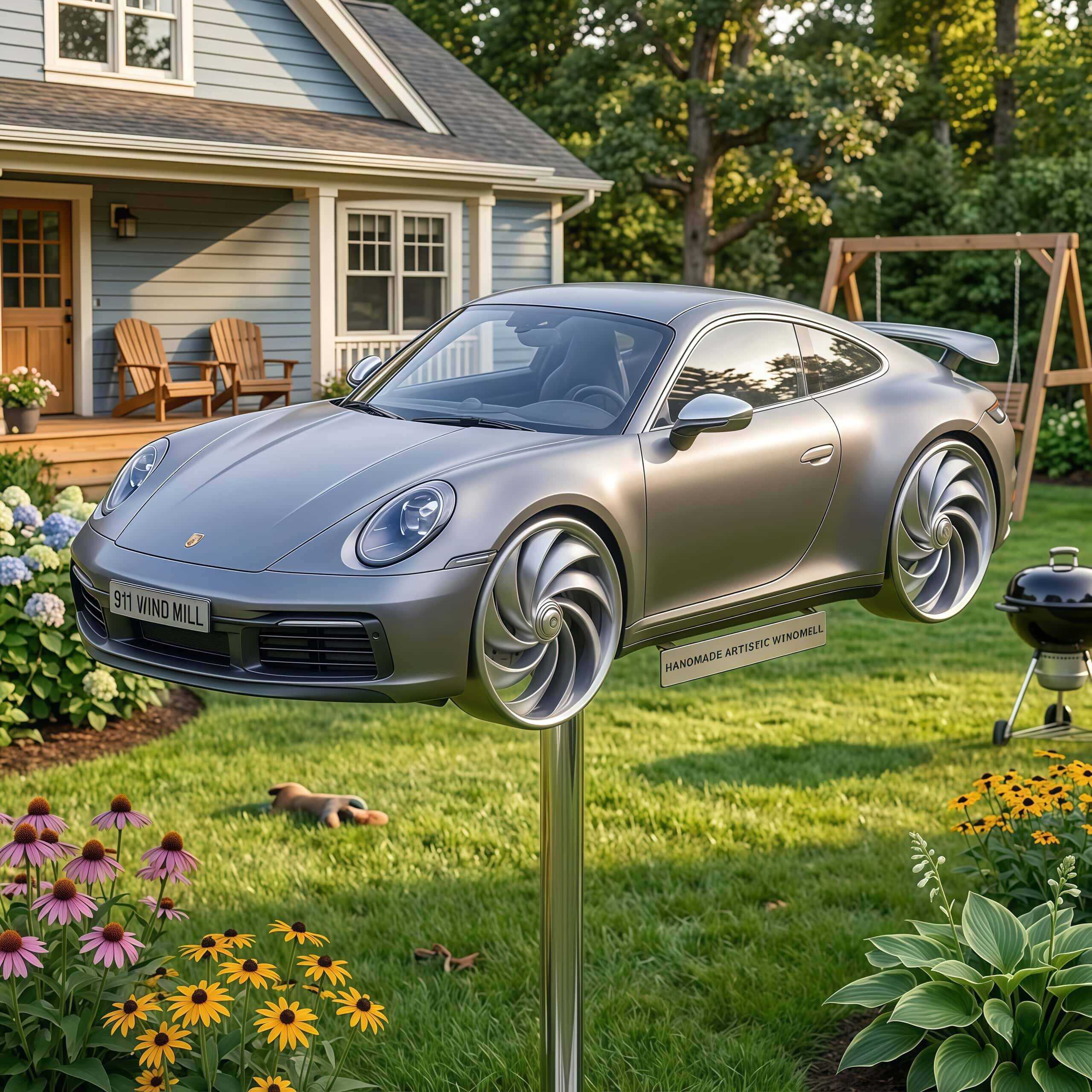 911 Garden Wind Spinner