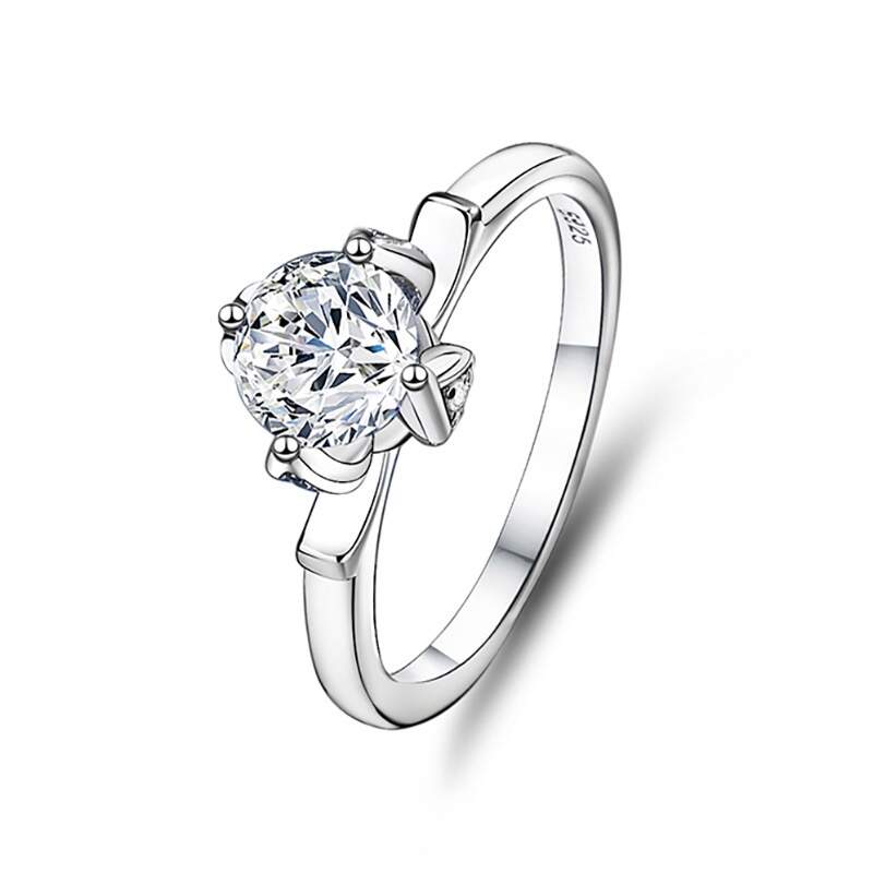 Simple setting - sapphire shining ring