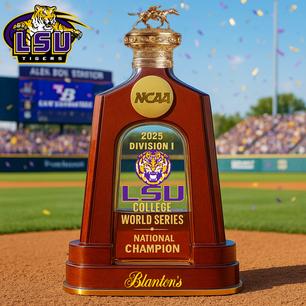 LSU 2025 NCAA Championship Commemorative Bottle