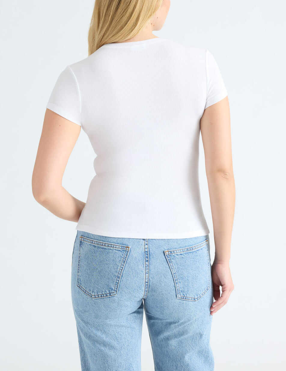 Modal Rib T-Shirt