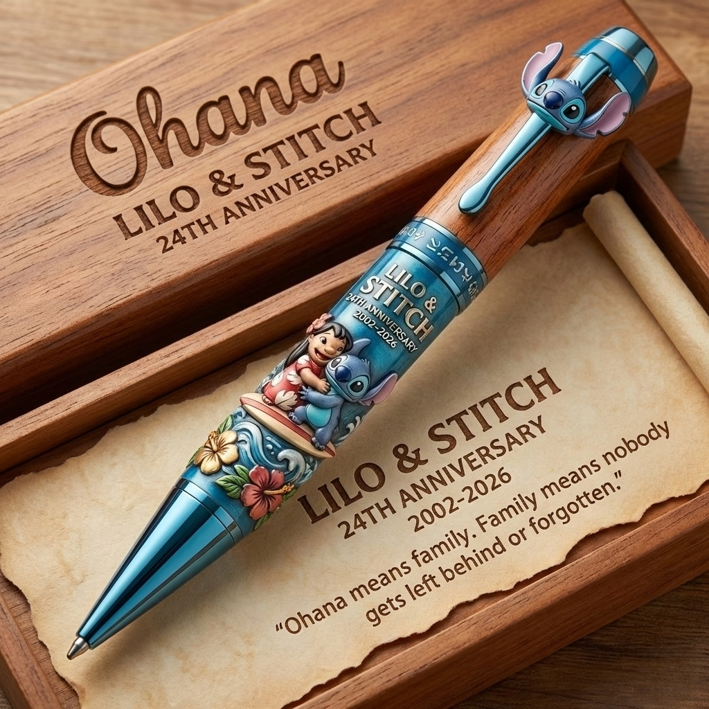 Lilo & Stitch 24th Anniversary Commemorative Pen