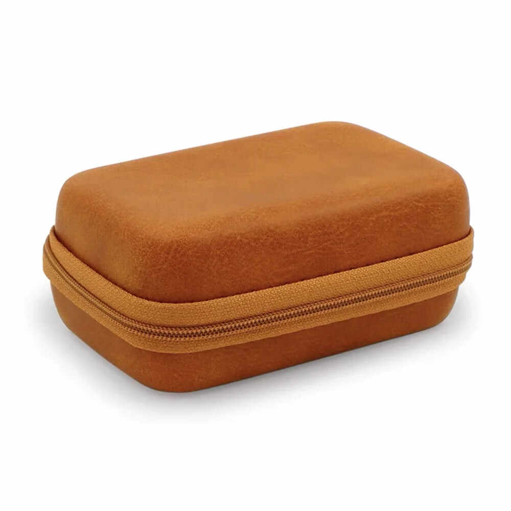 KZ Brown Leather Earphone Case