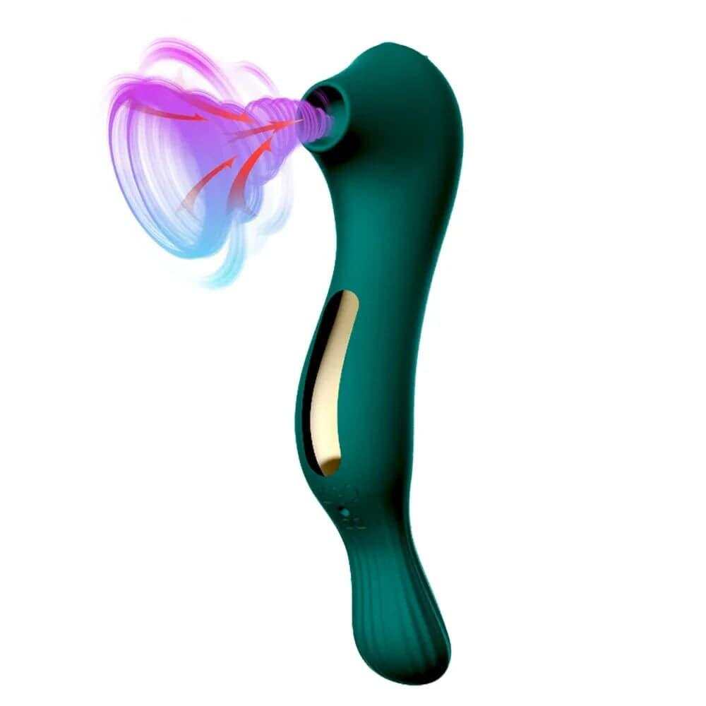 Powerful Sucking Vibrator with Vacuum Suction