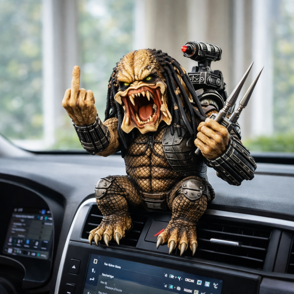 Predator Desk Companion Resin Figurine