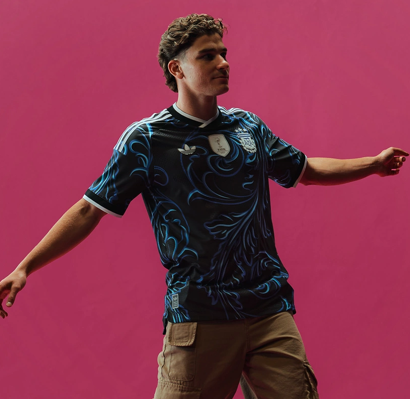 Argentina National Team 2026 Away On-Field Authentic Jersey - Black  adidas