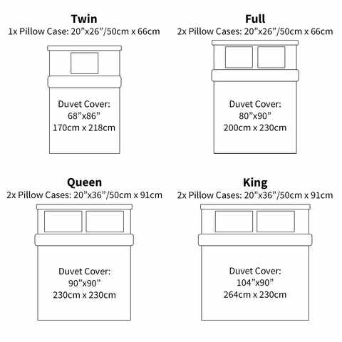 [Sweet Pea]100% Cotton Sheets - Soft & Breathable Sheet Set - 4 Pieces
