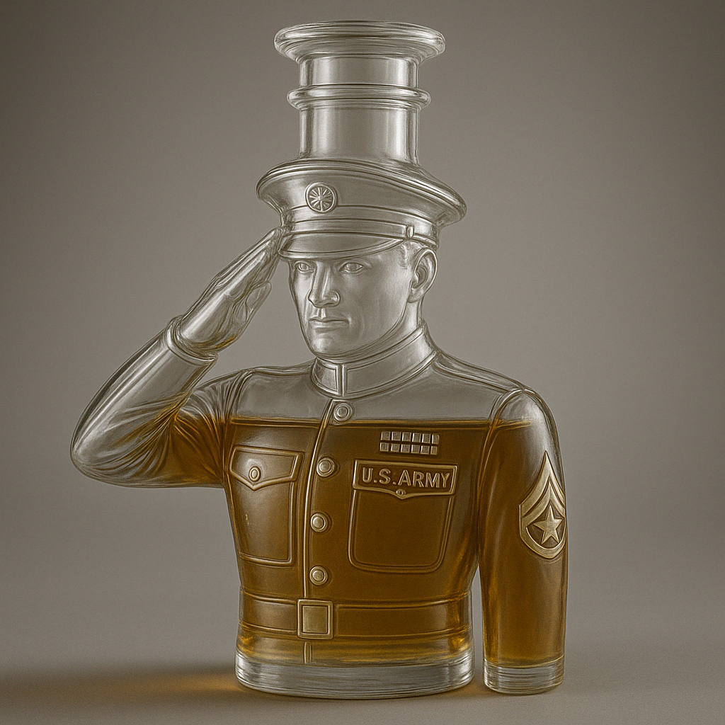Salute to Service Whiskey Bottle
