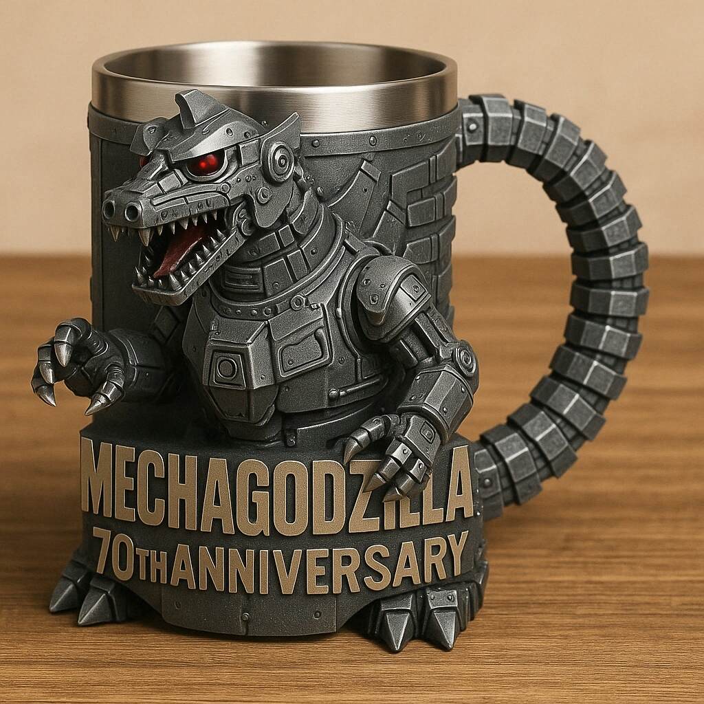 Godzilla 70th Anniversary 3D mug