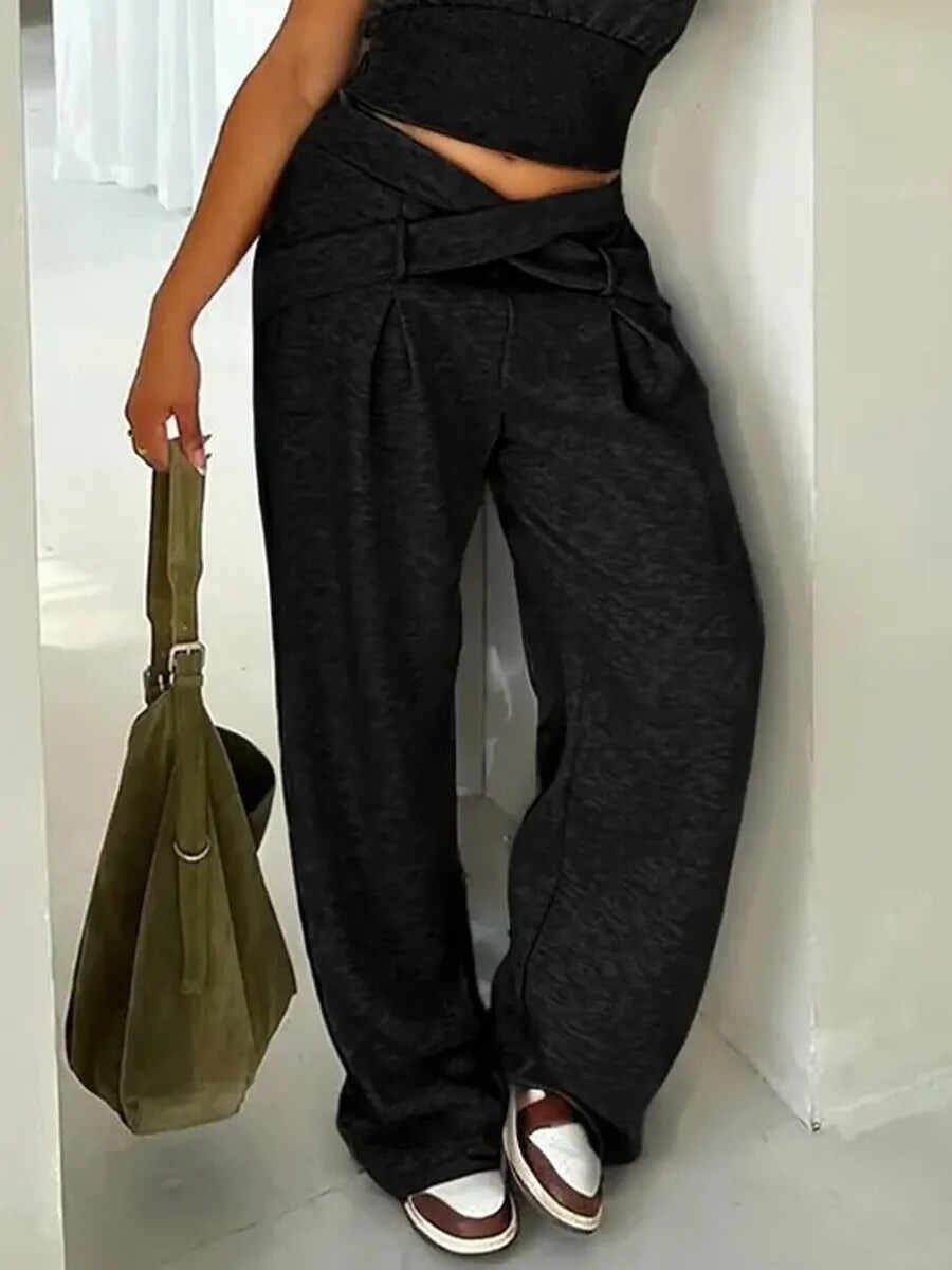 🔥Summer Arrivals🌟Women's Fashion Casual Solid Color Cotton Pants