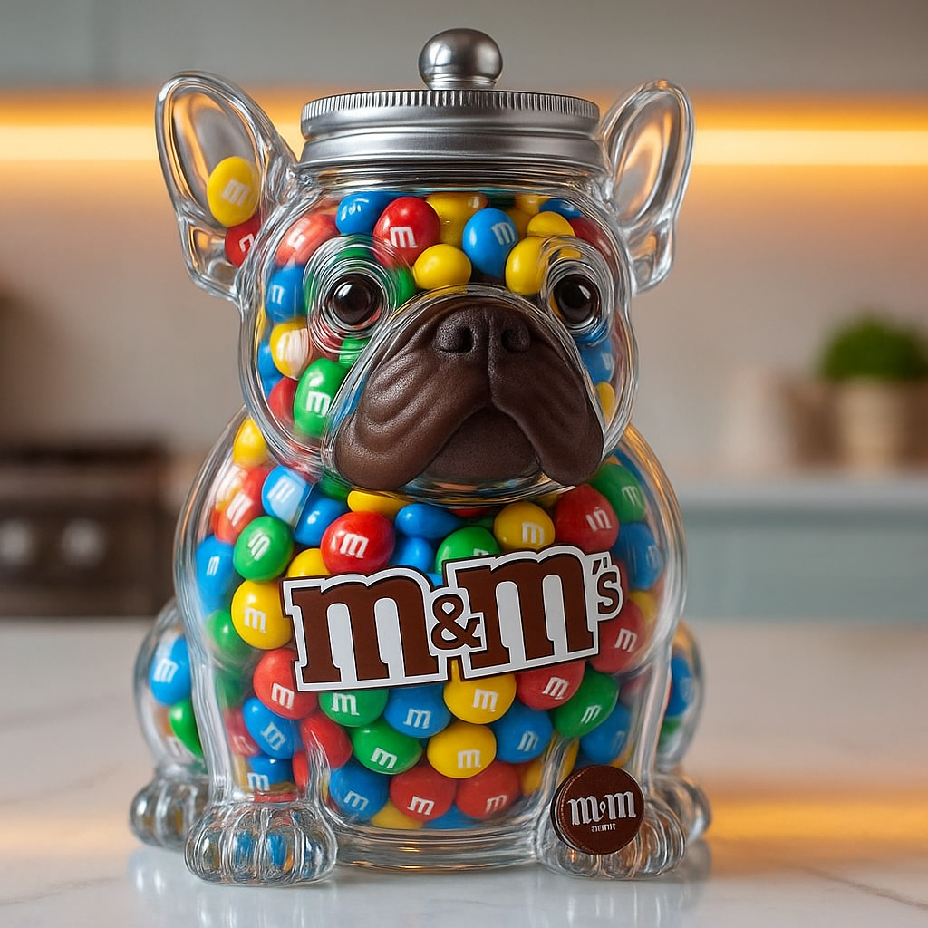 Bulldog Candy Jar