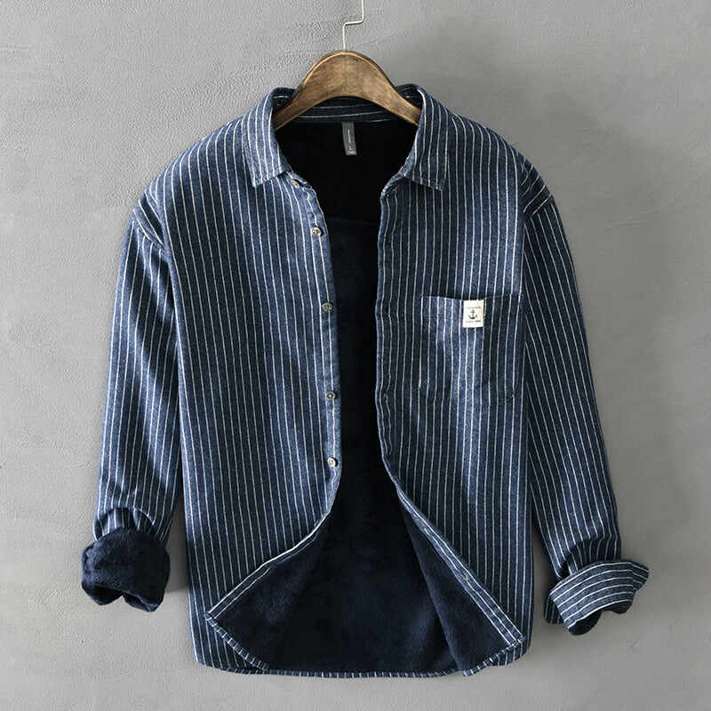 Harding Retro Fleece-Lined Shirt