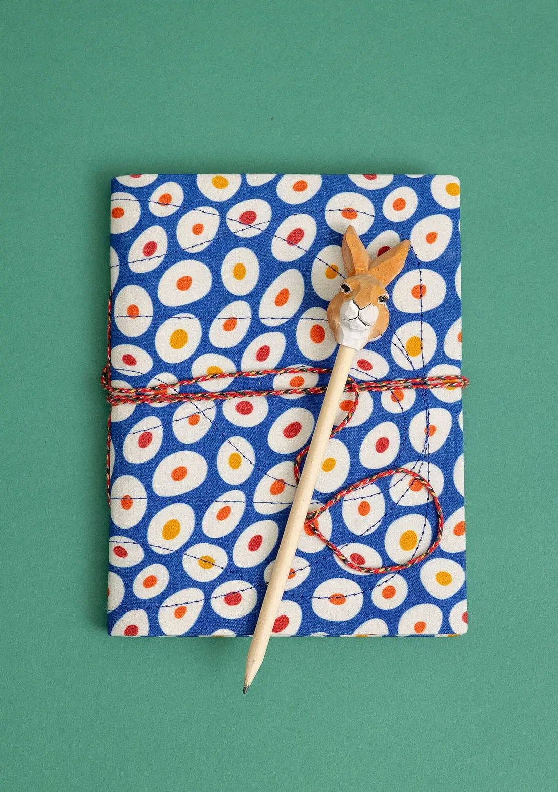 “Runa” fabric-covered paper notebook