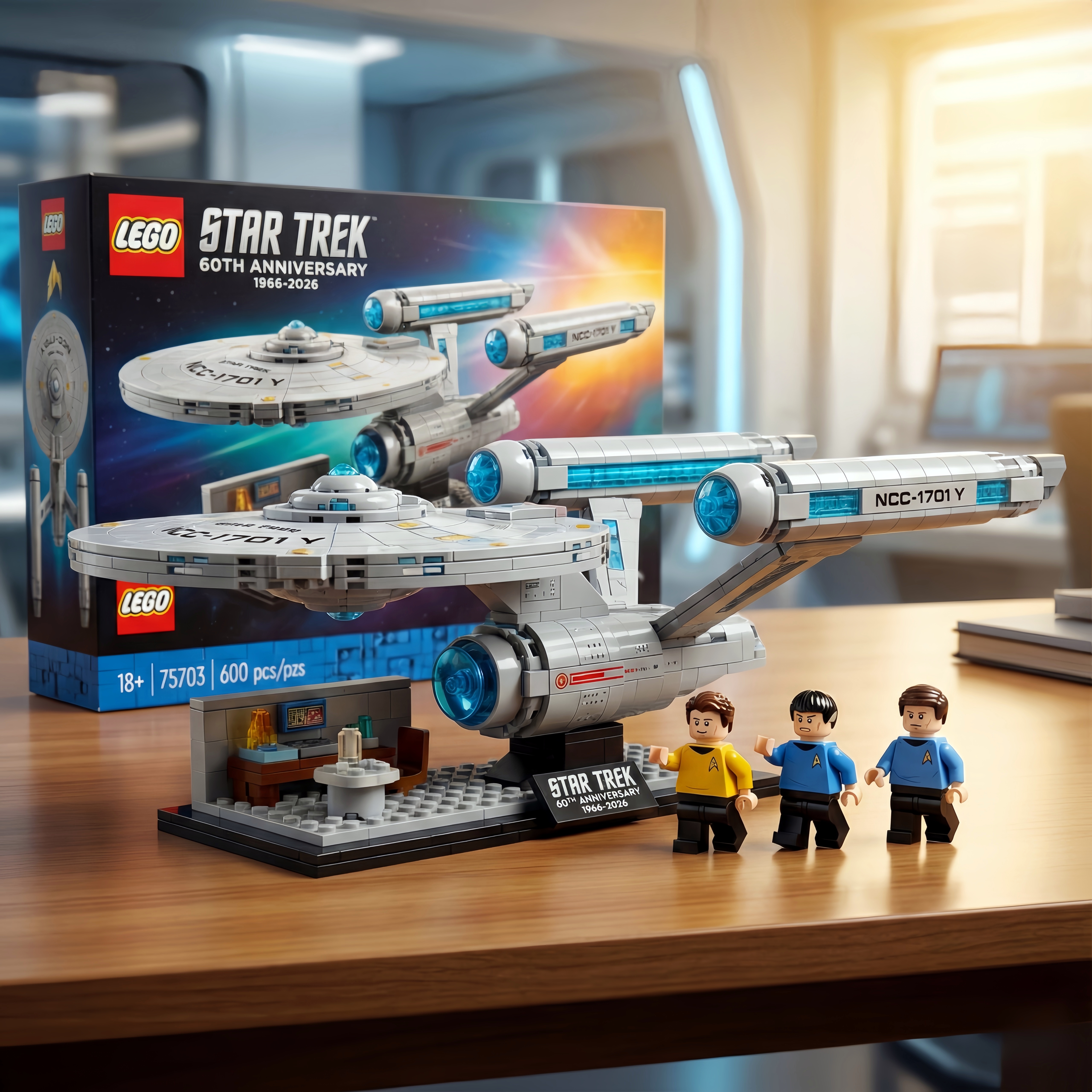 LEGO Star Trek 60th Anniversary – USS Enterprise Collector Edition