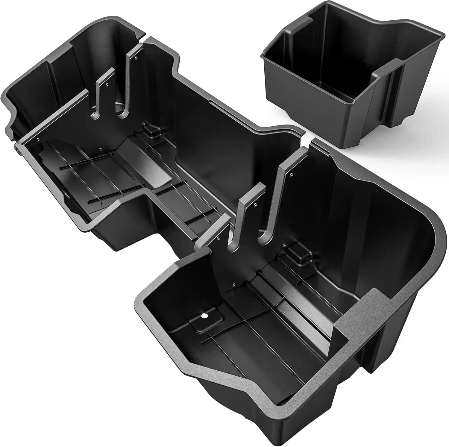 2-in-1 Underseat Storage Box for 2019-2026 Chevy Silverado & GMC Sierra