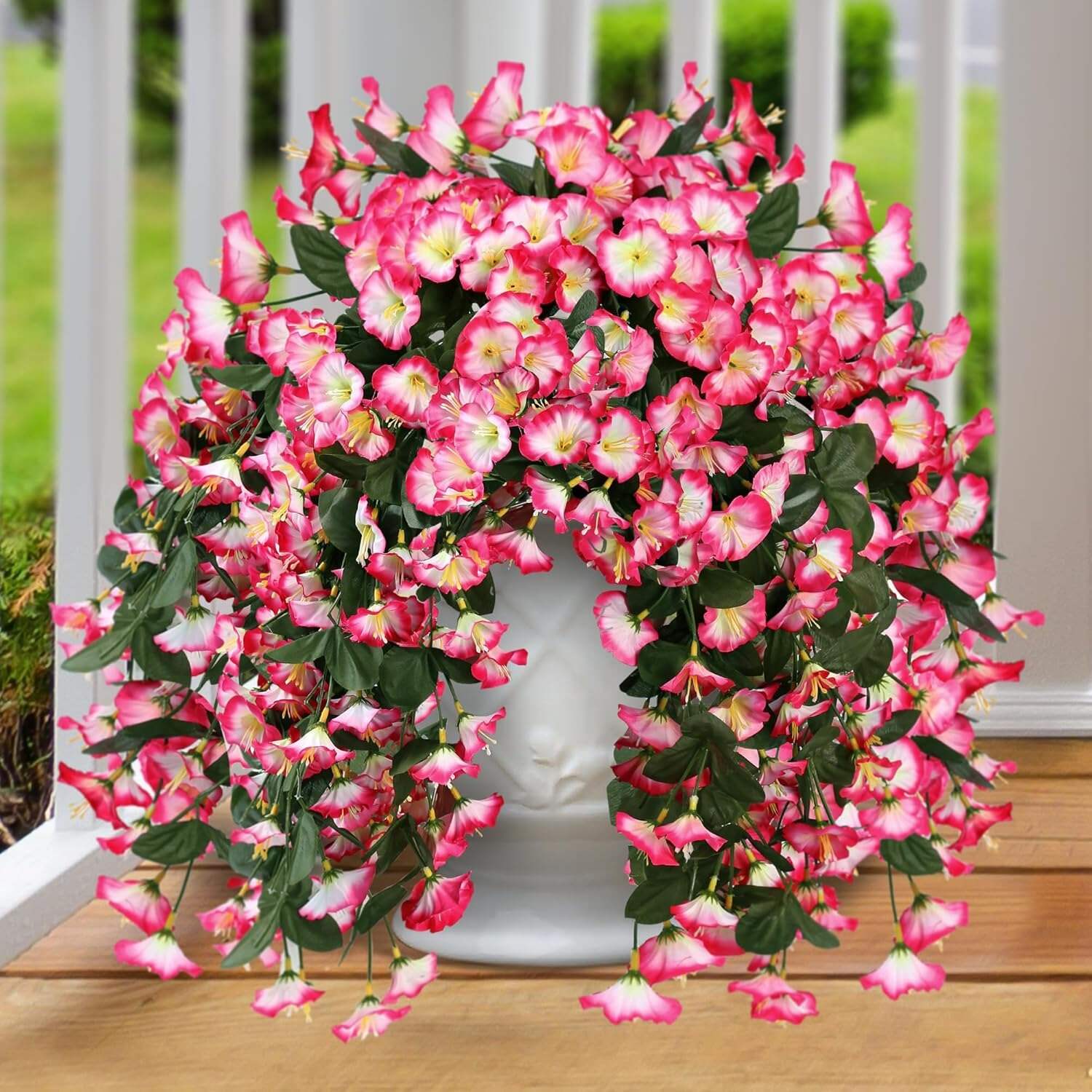 🔥On Sale🔥Artificial Faux Hanging Flowers Plants - UV resistant, Waterproof，Windproof