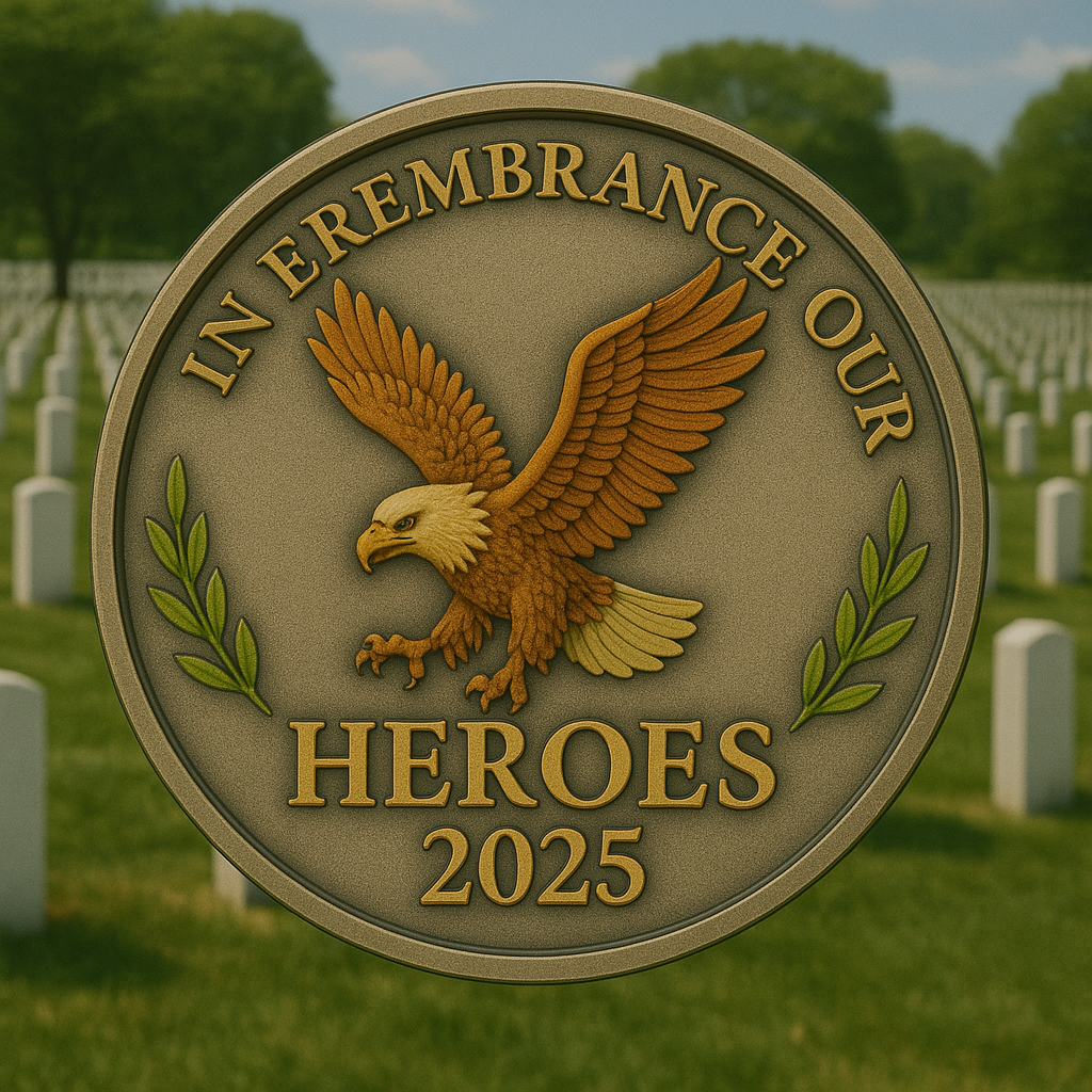 2025 Eagle Emblem Fallen Soldier Commemorative Coin