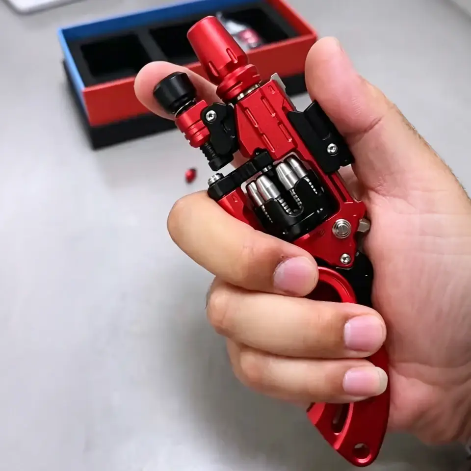 2026 New Aluminum Alloy Destroyer Composite EDC Fingertip Decompression Toy