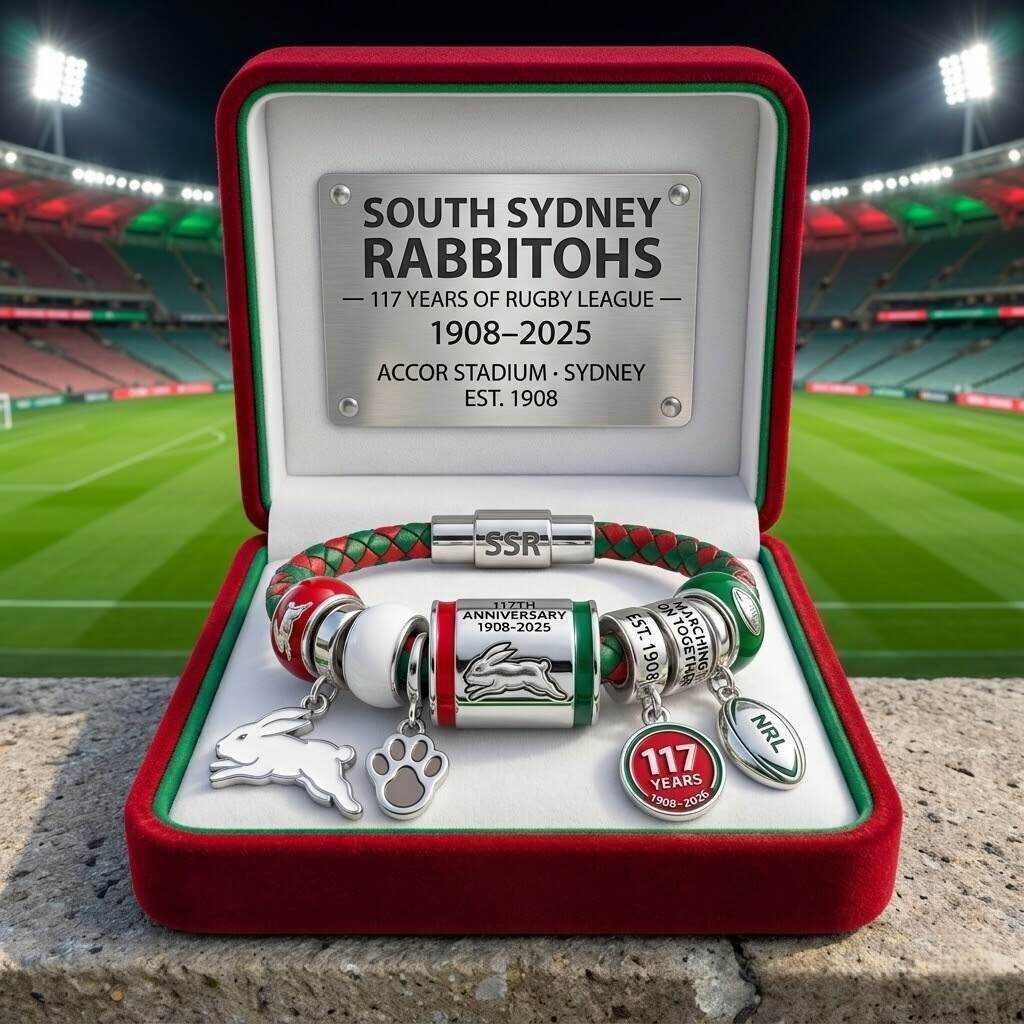 South Sydney Rabbitohs 117th Anniversary Collector Bracelet