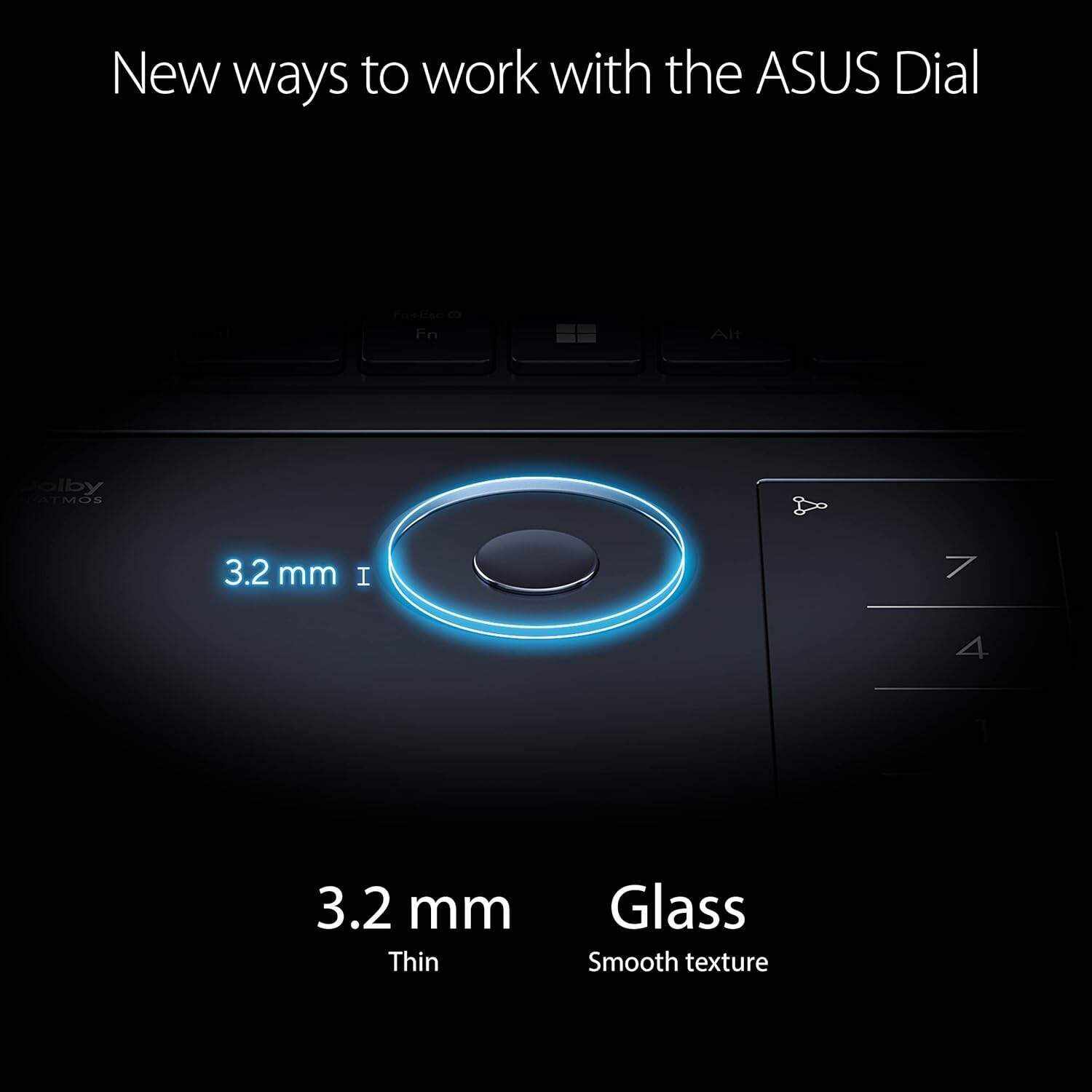 ASUS ZenBook Pro 16X OLED 16 inch 4K OLED 16:10 Touch Display, ASUS Dial, Intel Core i9-12900H, 32GB, 2TB, GeForce RTX 3060 GPU, Windows 11 Pro, Tech Black, UX7602ZM-XB96T