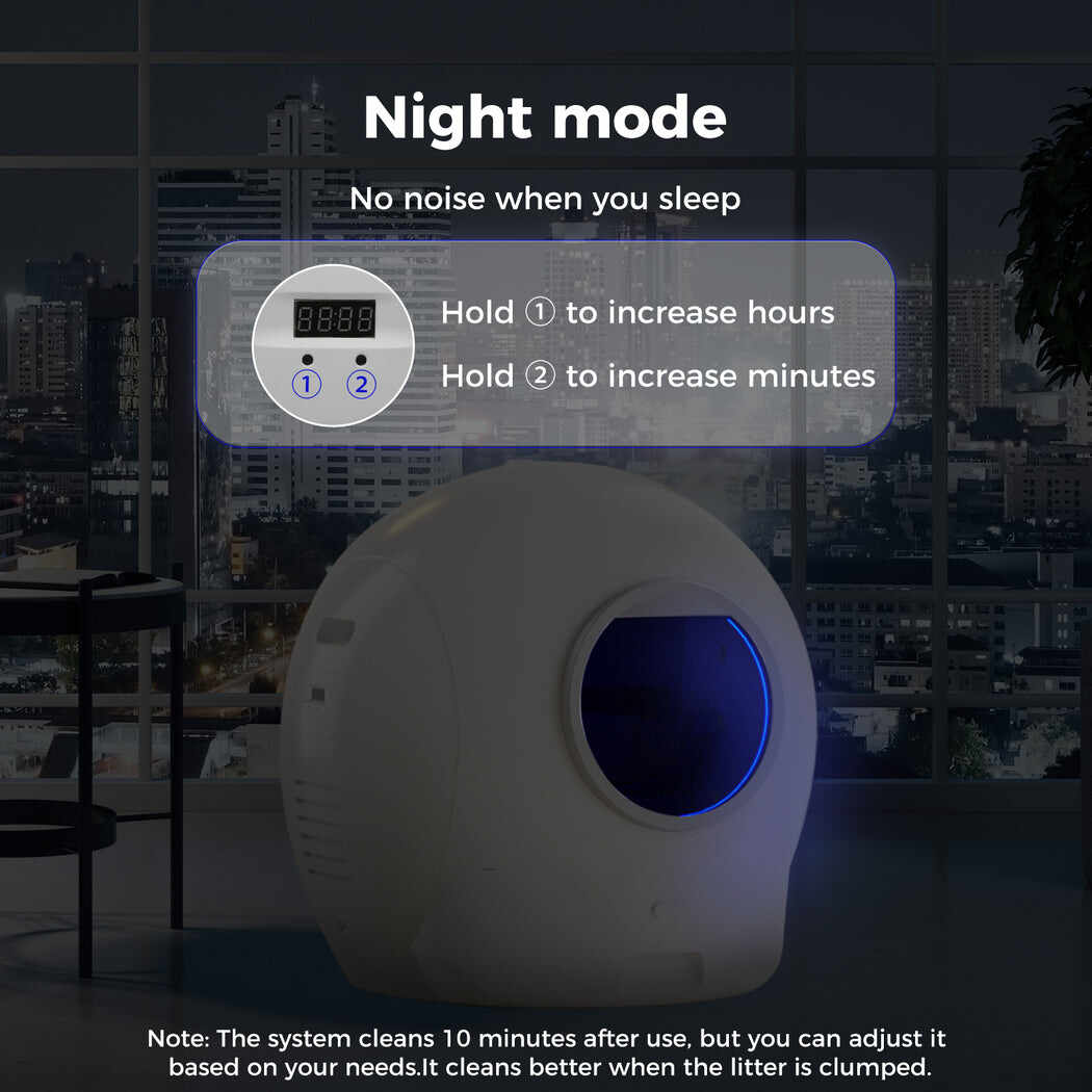 Automatic Self Cleaning Cat Litter Box