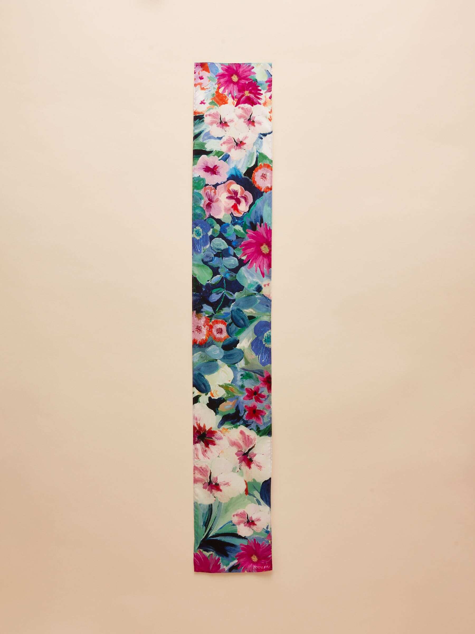 Highgrove Floral Skinny Printed 100% Silk Scarf