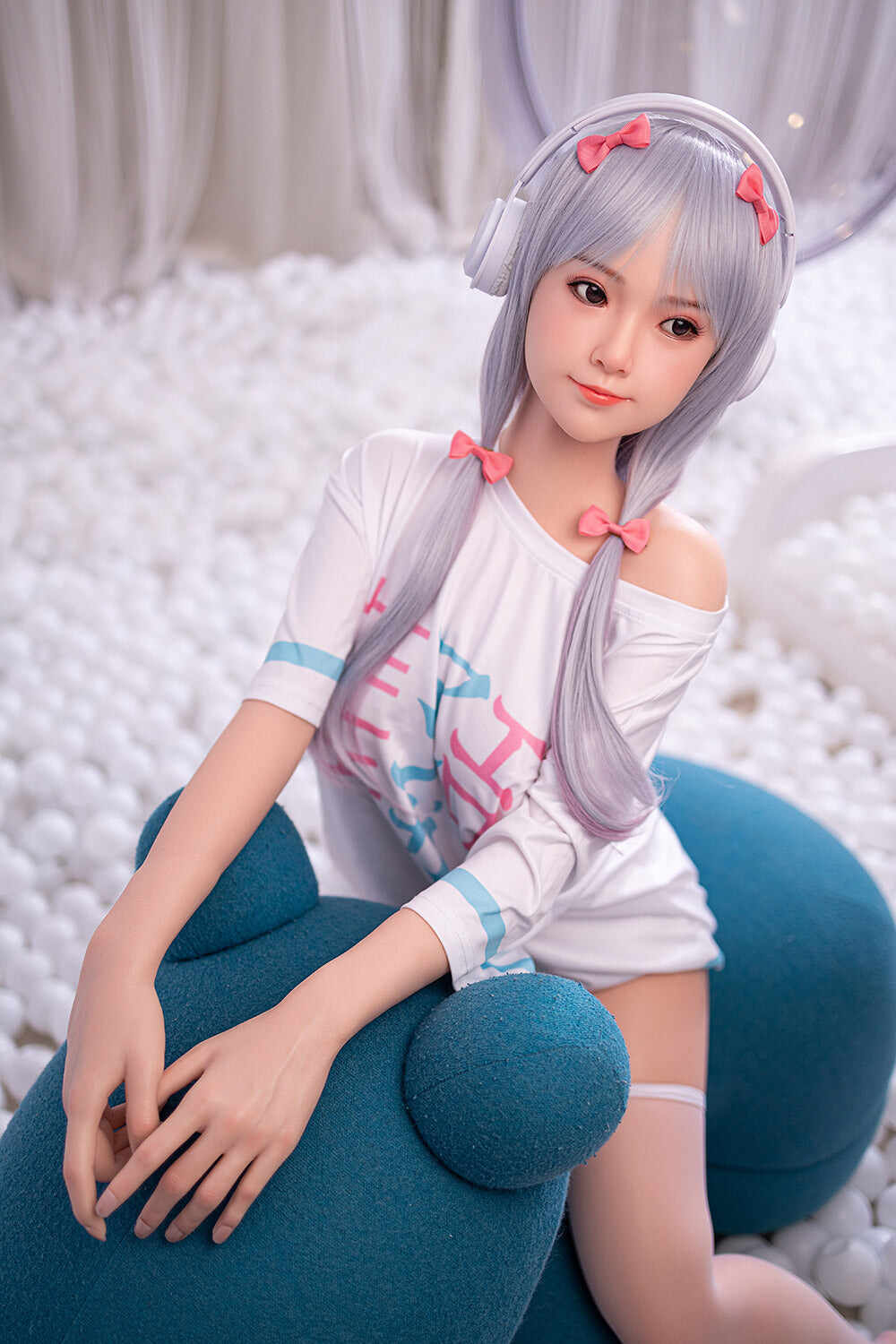 Corrinne 5ft18 / 158cm #30 Head Full Silicone Small Breasts Cute Custom Sex Doll