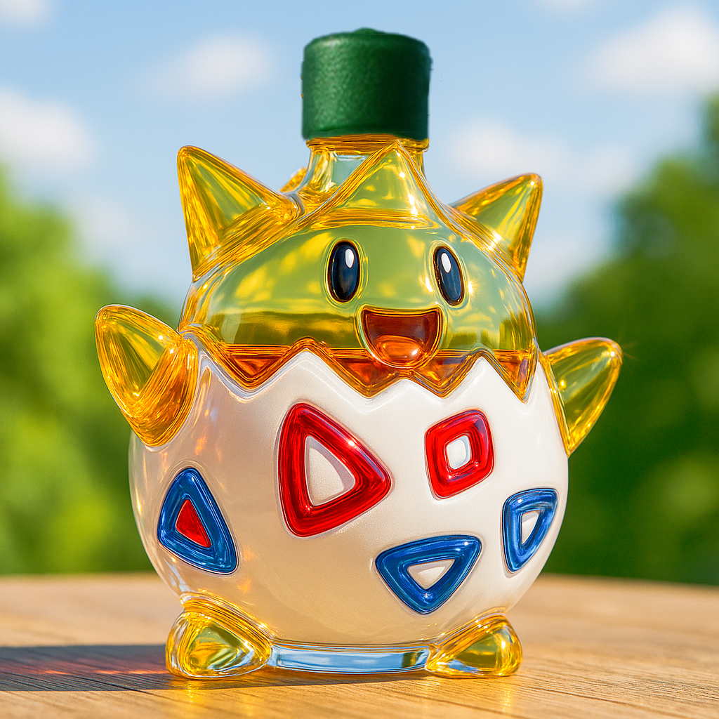 Togepi Whiskey Bottle