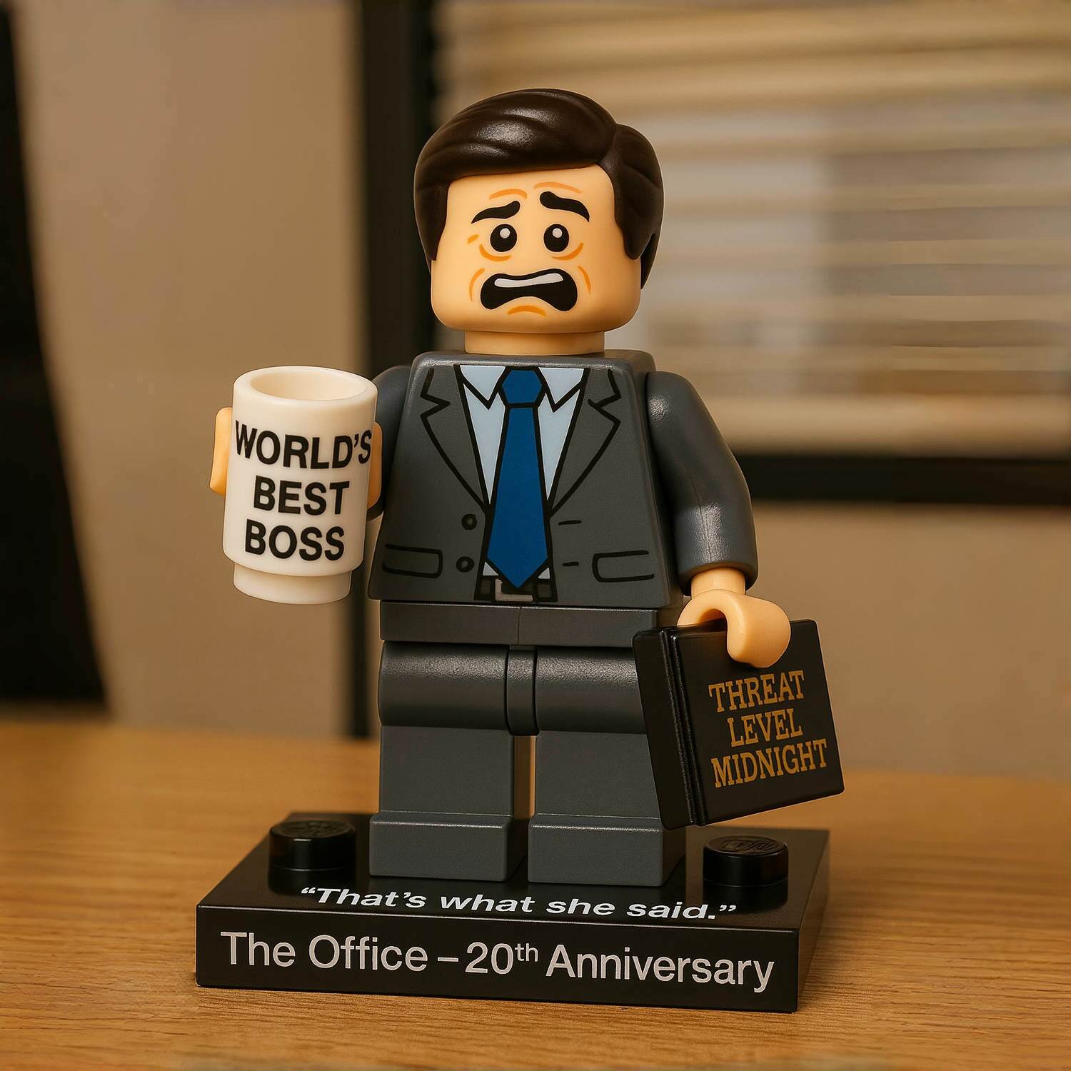 The Office 20th Anniversary Minifigure Collection