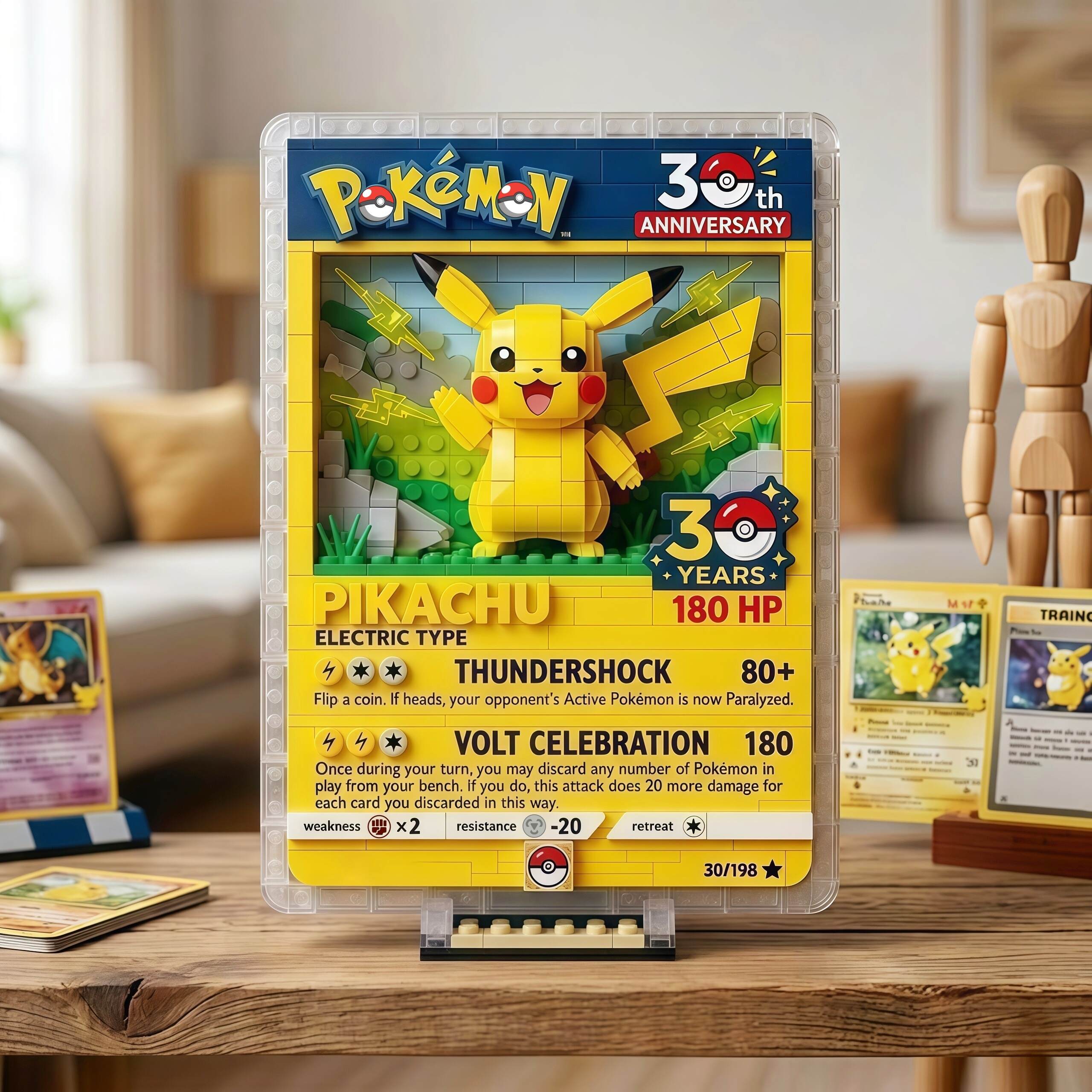 30th Anniversary Block & Brick Collectible Card