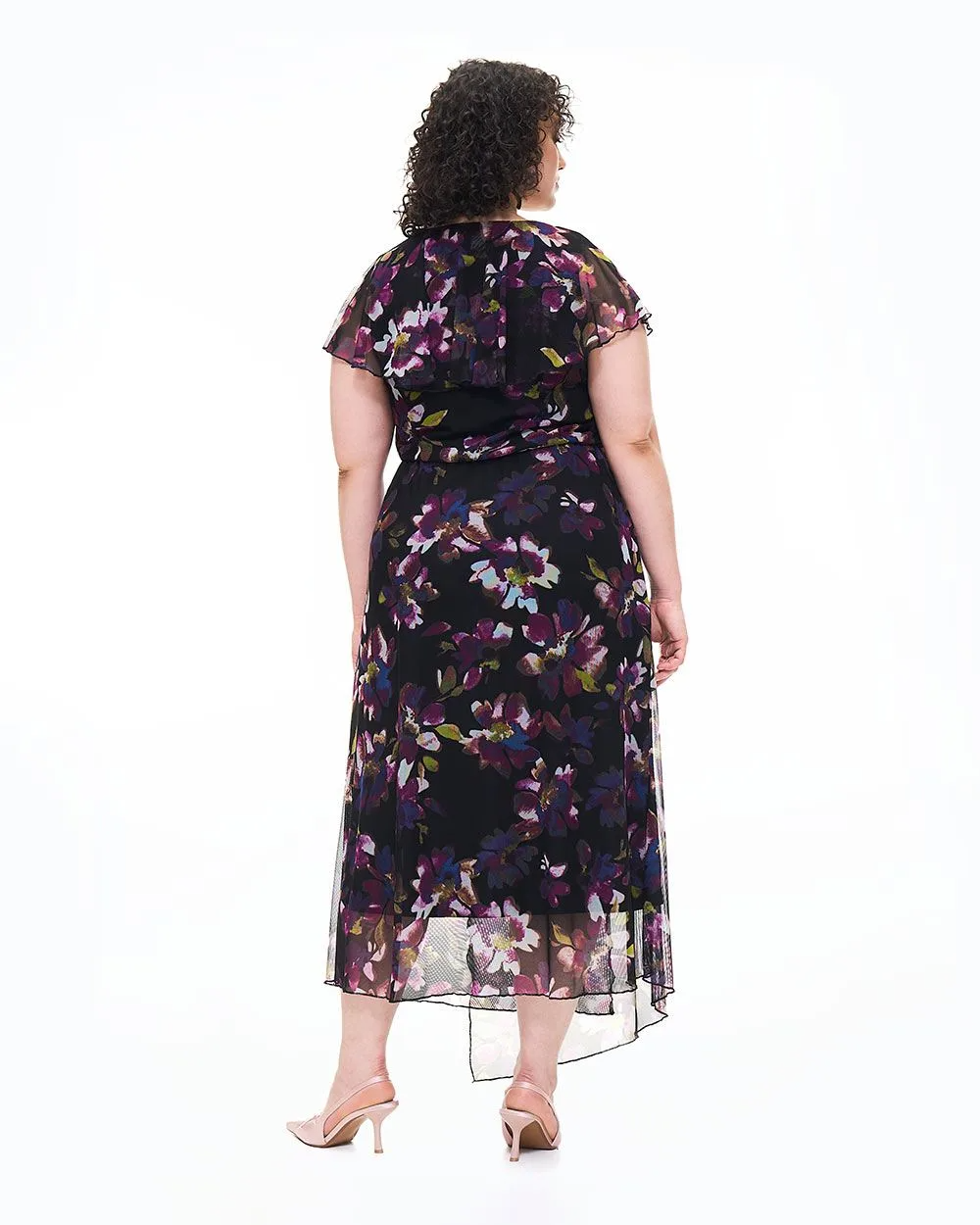 Meredith's Picks - Printed Wrap Maxi Dress - Addition Elle