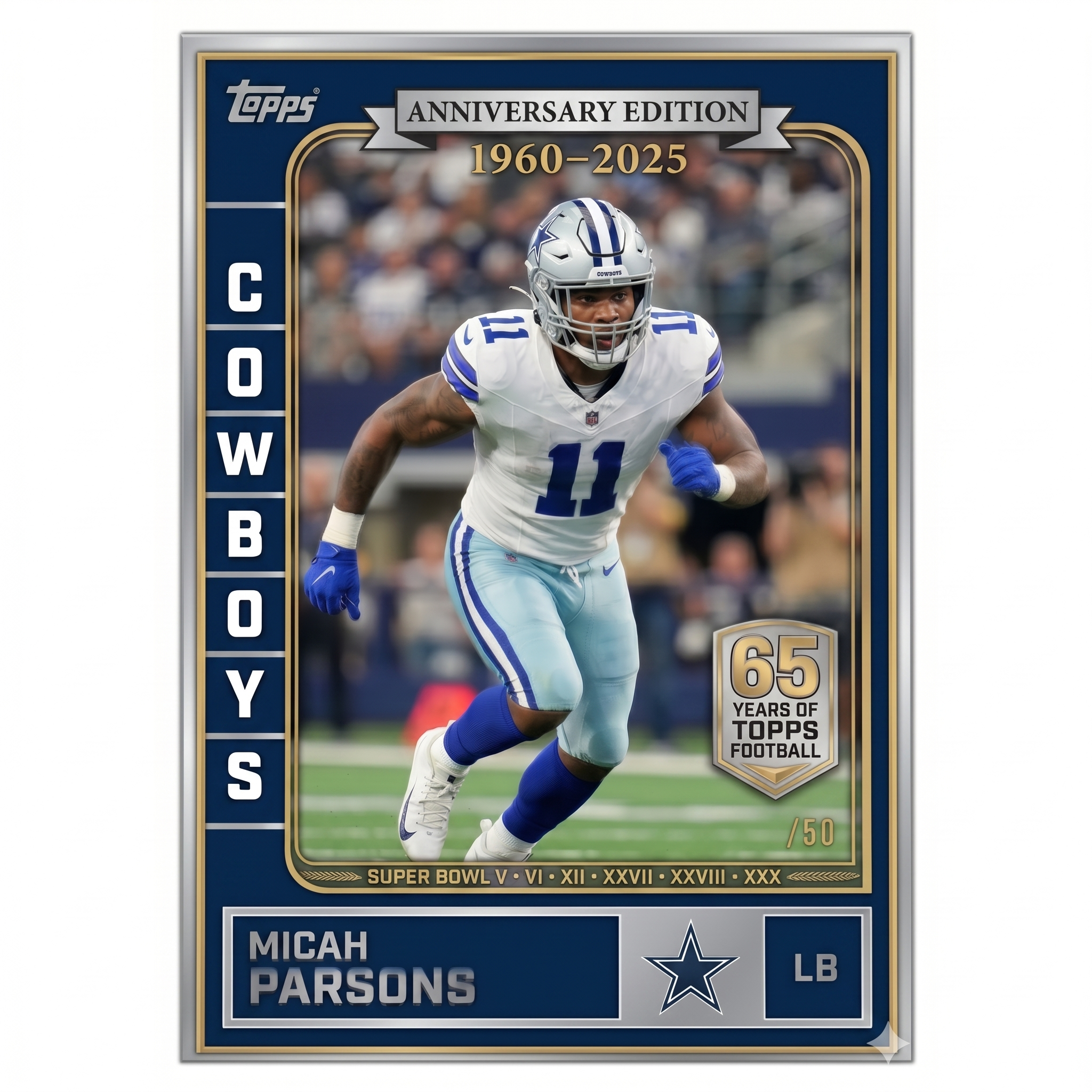 2026 Dallas Cowboys 65th Anniversary Hobby Box