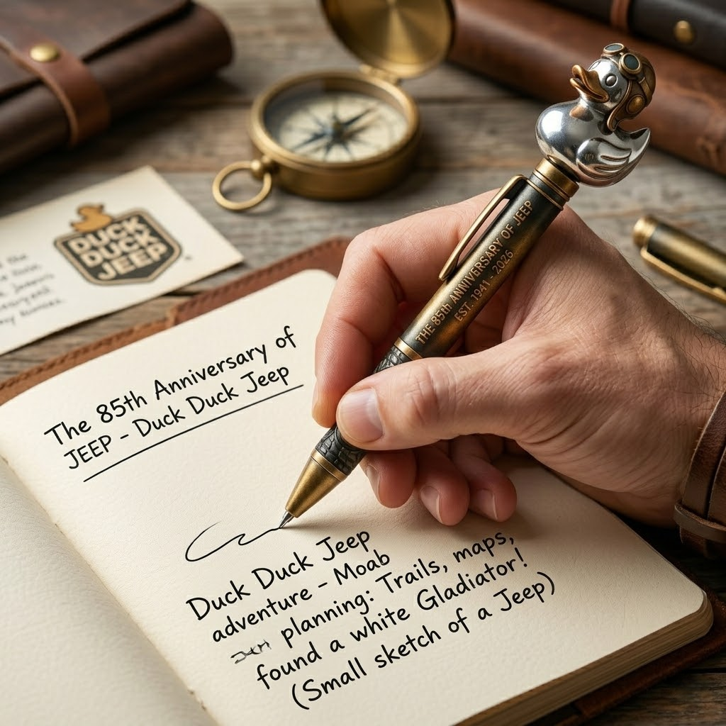 Jeep 85th Anniversary Limited Edition Pen